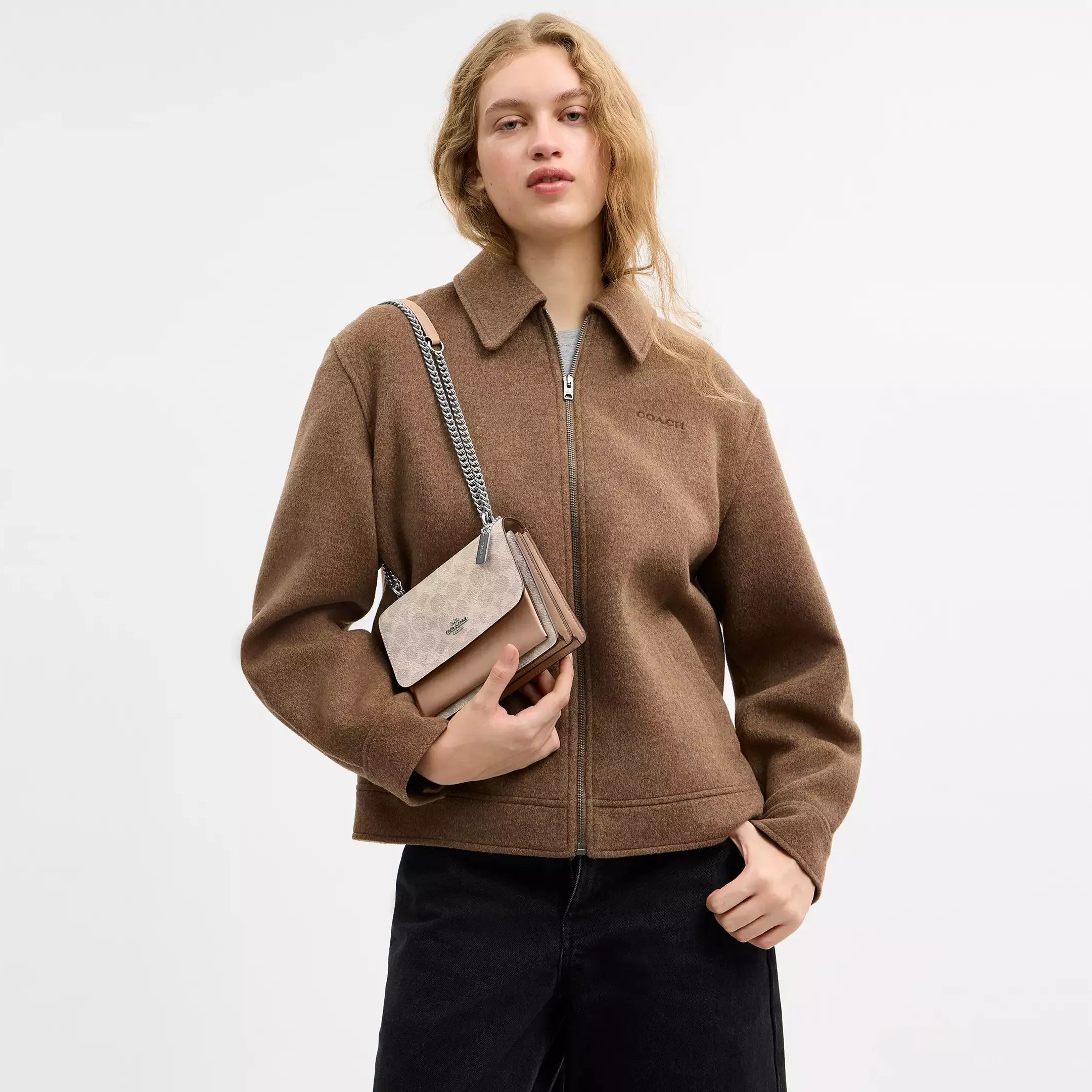 Coach Mini Klare Crossbody Bag In Signature Canvas