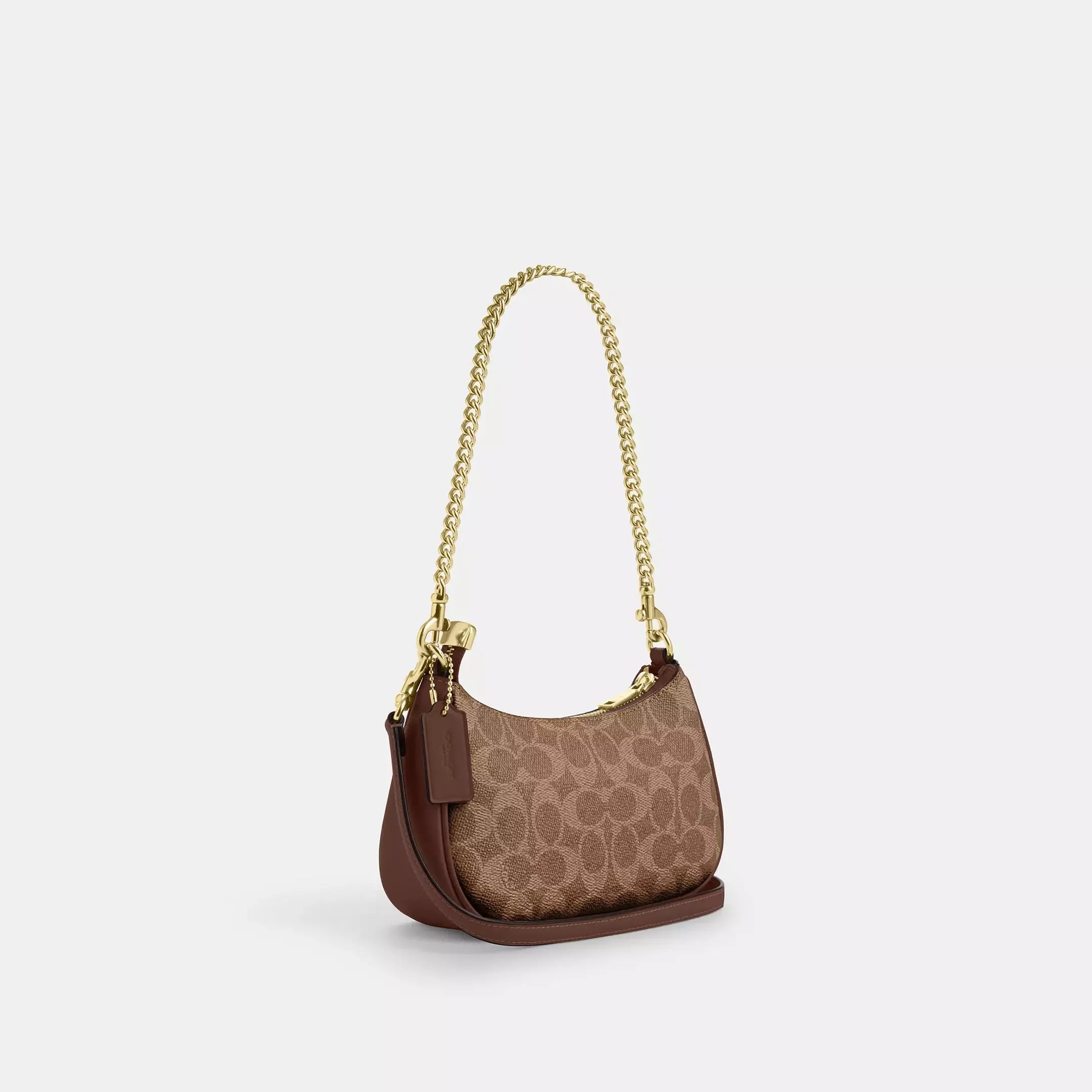 Coach Teri Mini Crossbody Bag In Signature Canvas
