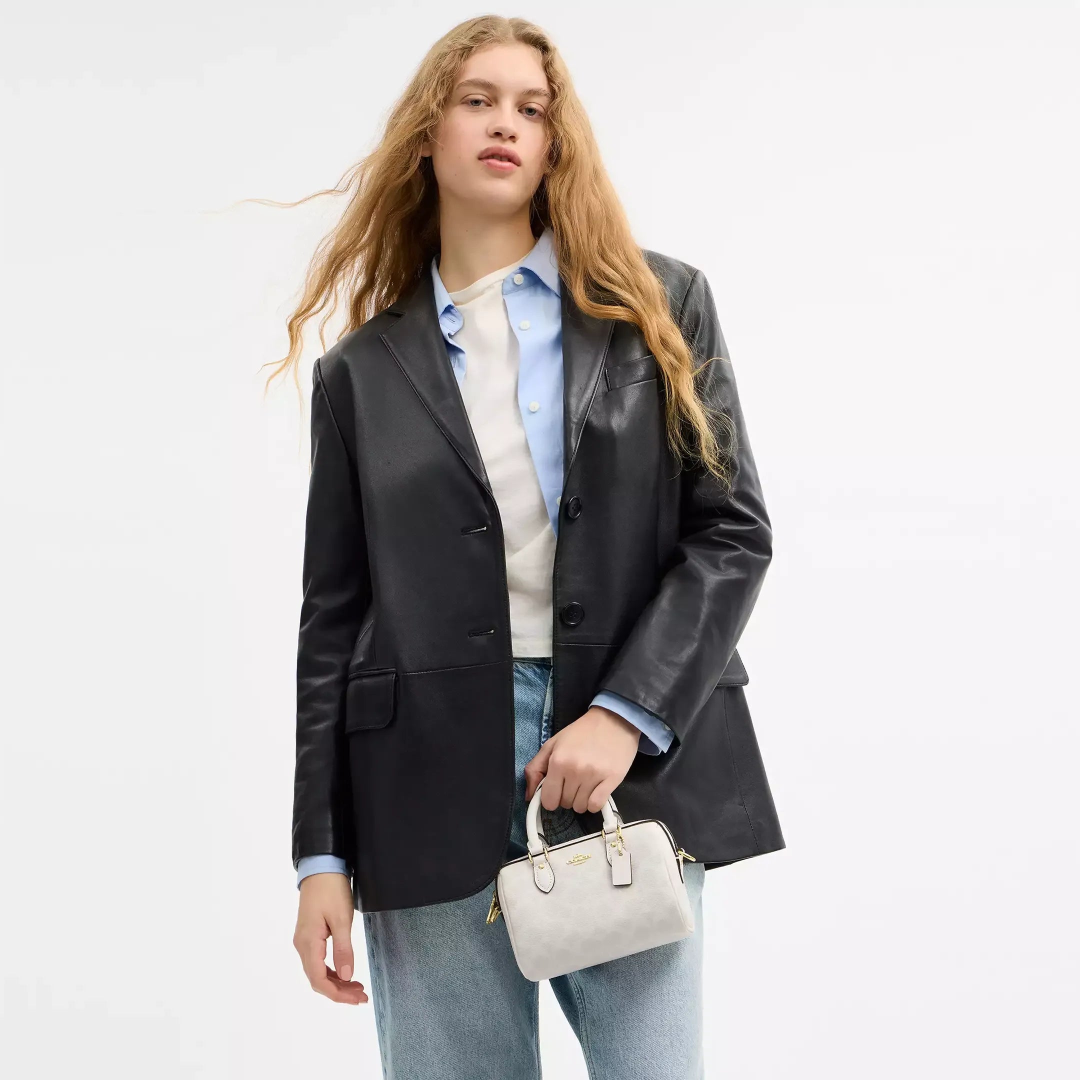 Coach Mini Rowan Crossbody Bag In Signature Canvas