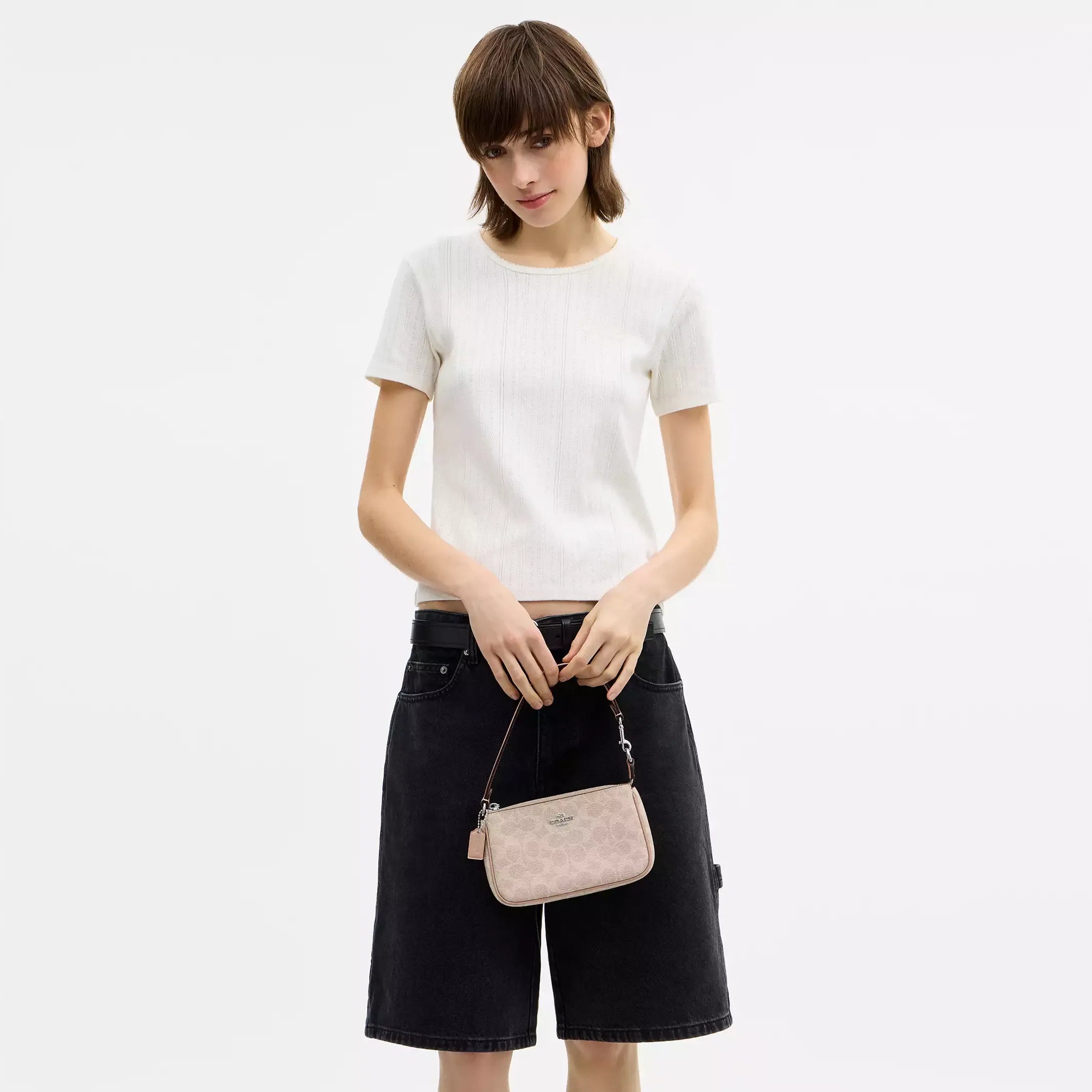 Coach Nolita 19 In Signature Canvas