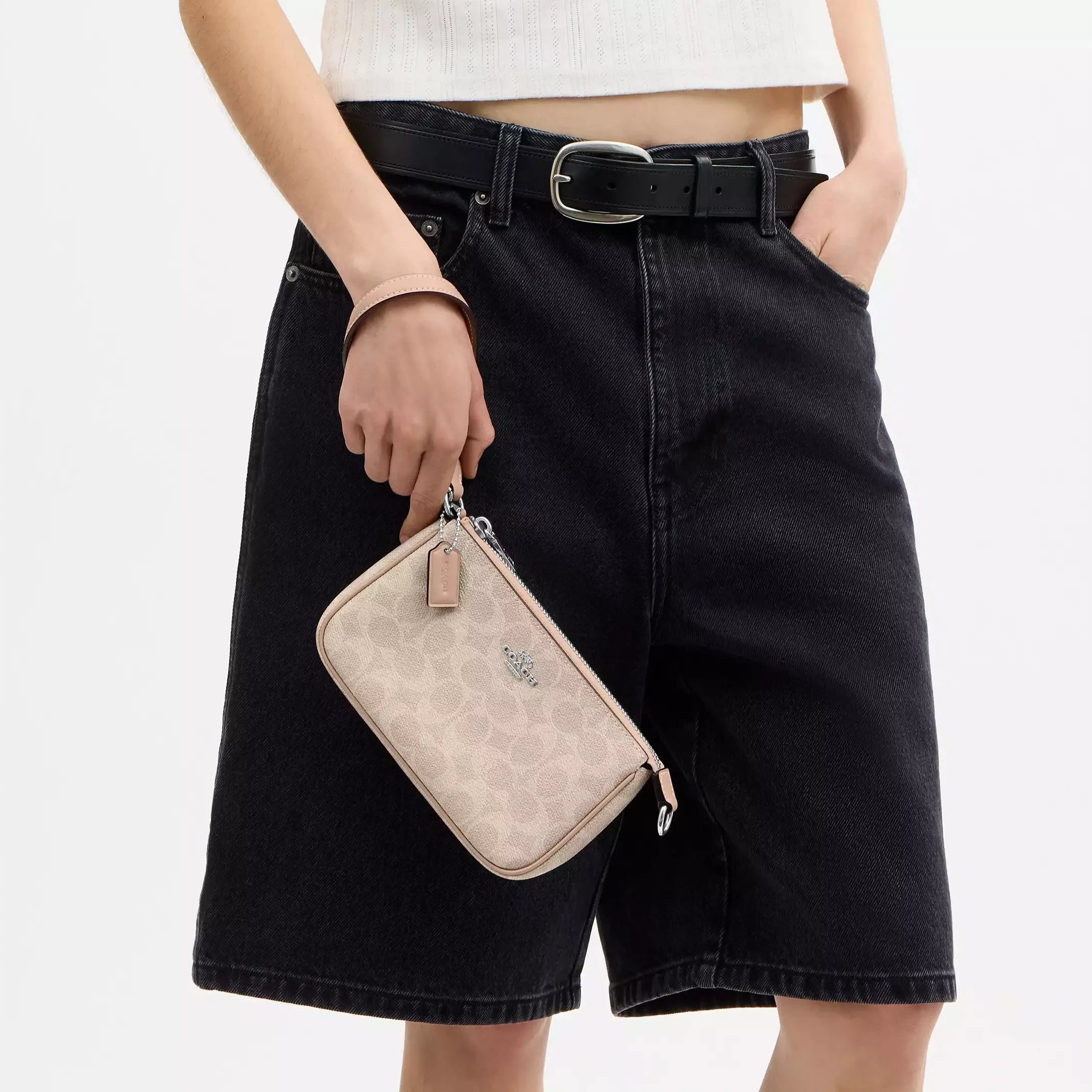 Coach Nolita 19 In Signature Canvas