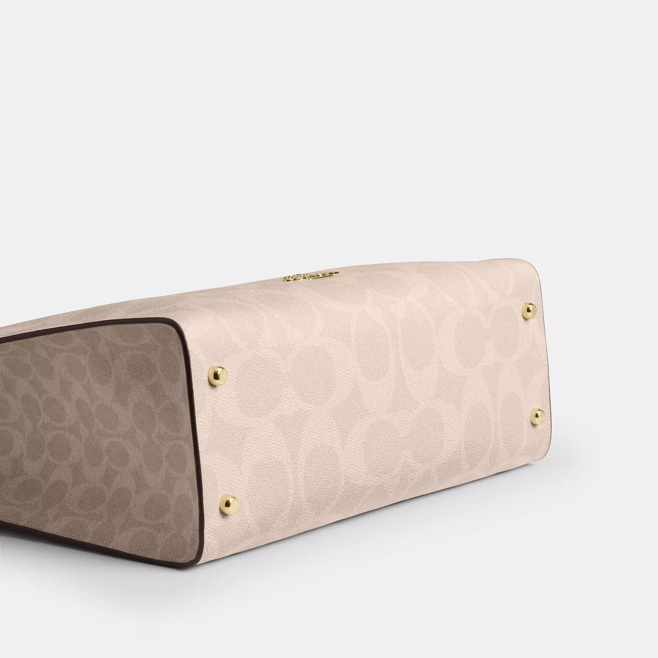 Coach Maggie Tote Bag In Blocked Signature Canvas
