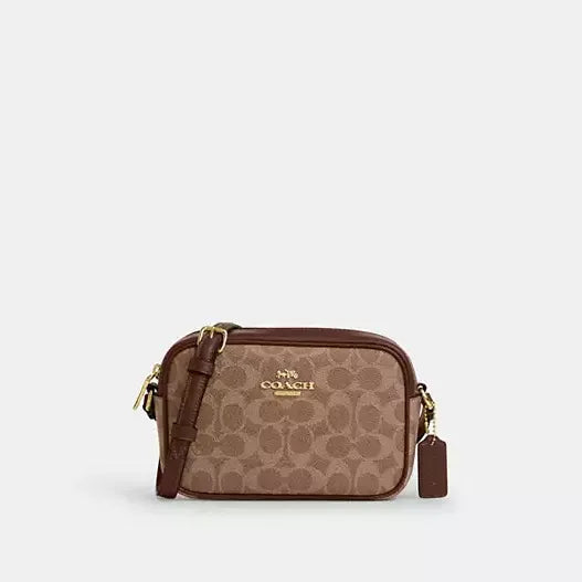 Coach Mini Jamie Camera Bag In Signature Canvas
