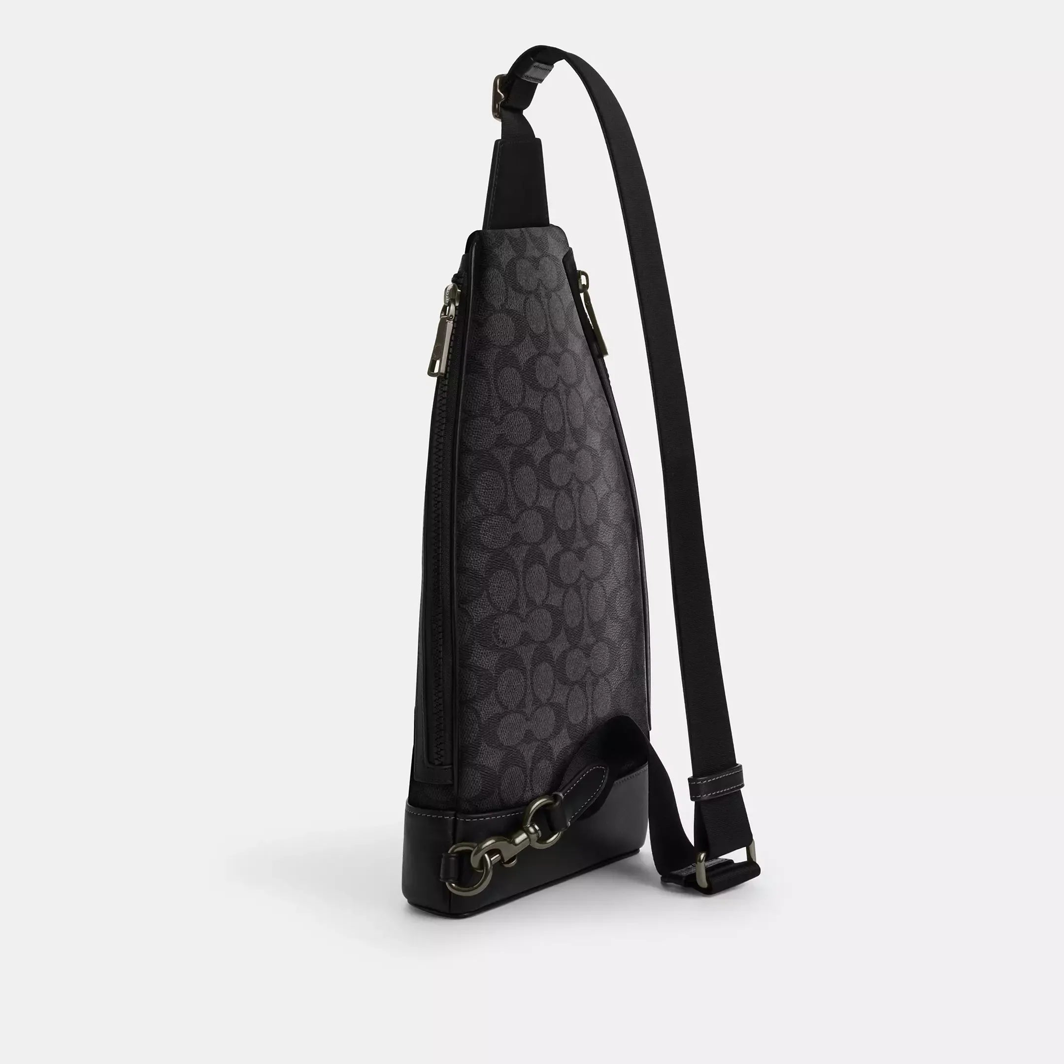 Coach Dominic Sling Pack In Signature Canvas