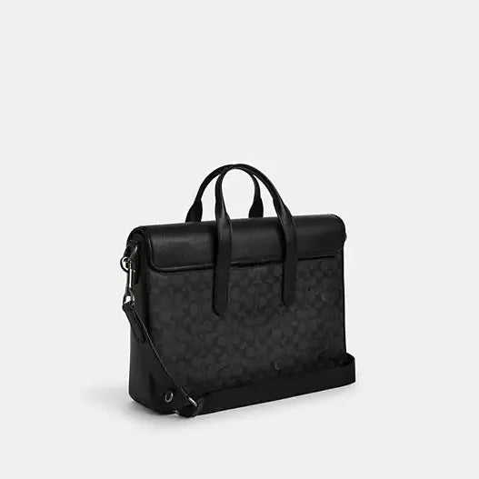 Coach Sullivan Portfolio Brief In Signature Canvas