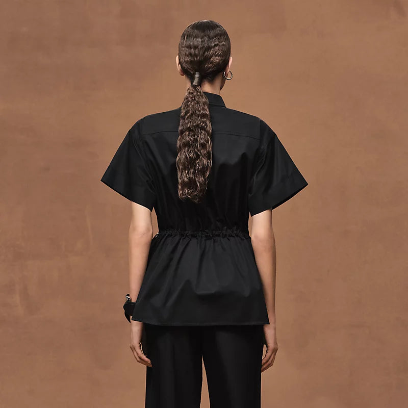 Hermès Drawstring shirt