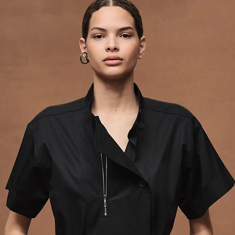 Hermès Drawstring shirt