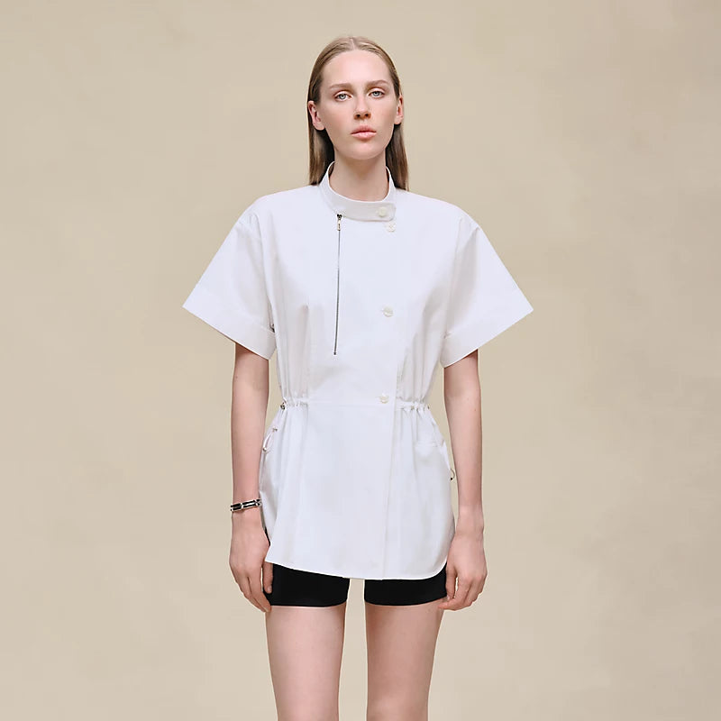 Hermès Drawstring shirt