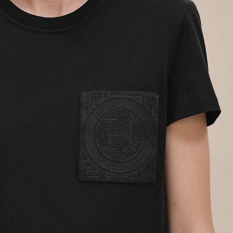 Hermès Embroidered pocket t-shirt