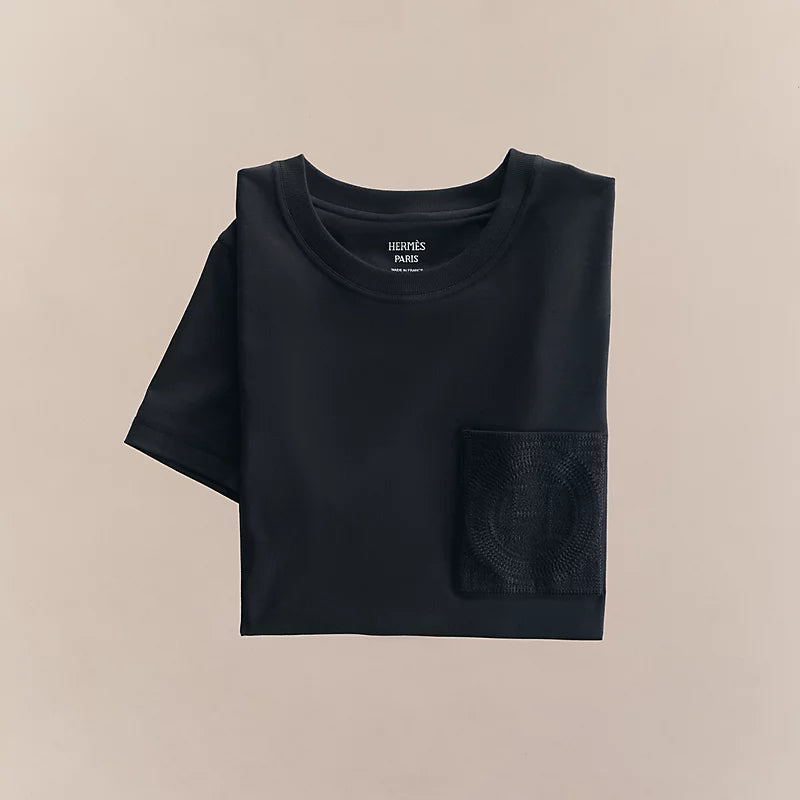 Hermès Embroidered pocket t-shirt