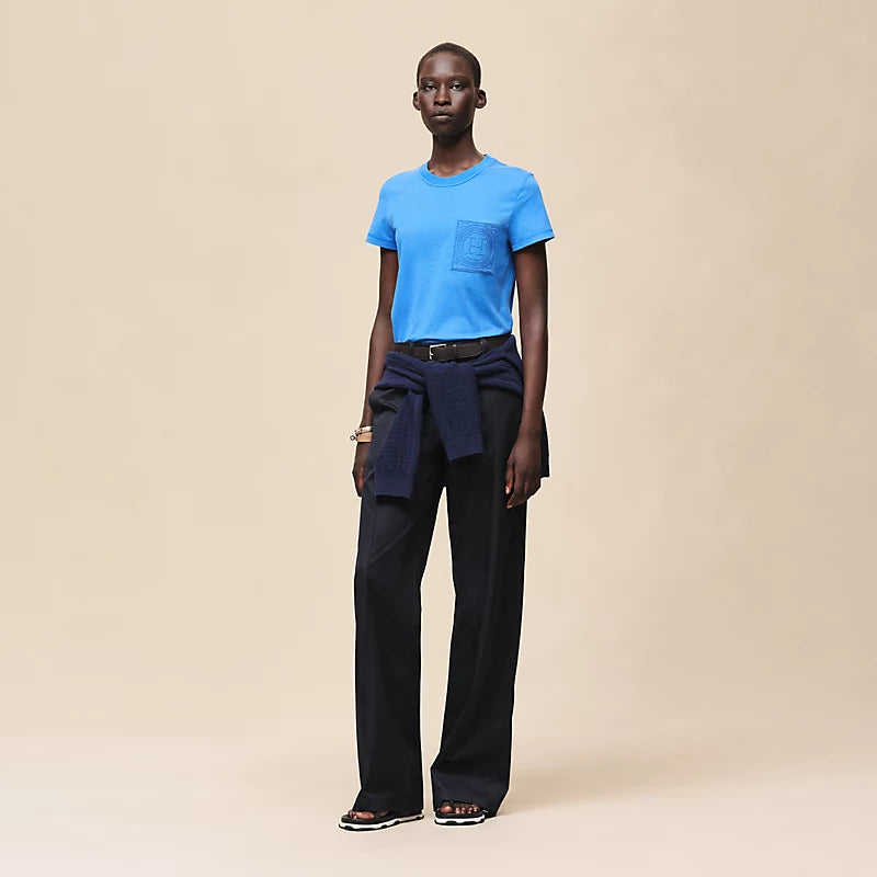 Hermès Embroidered pocket t-shirt
