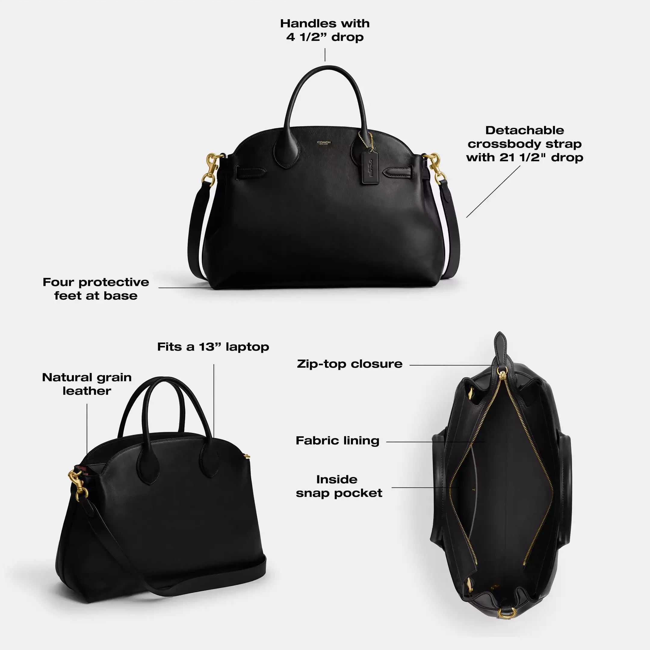 Coach Soft Empire Carryall Bag 40