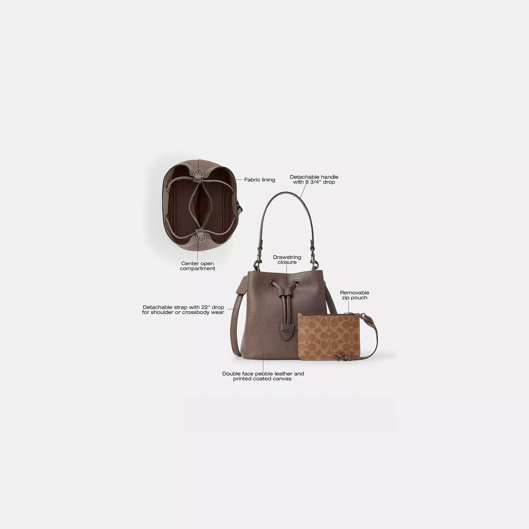 Coach Rowan Bucket Bag