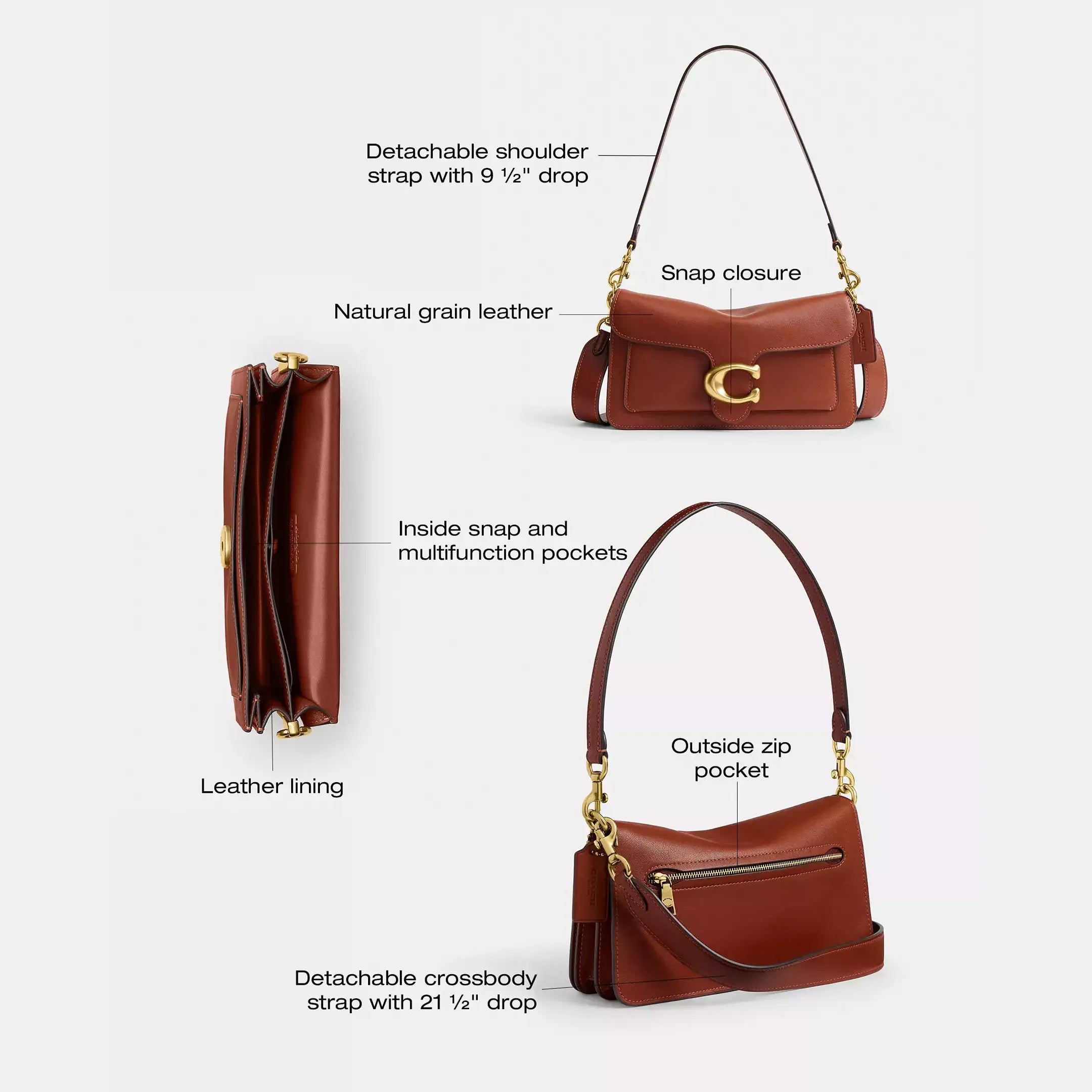 Coach Tabby Shoulder Bag 26