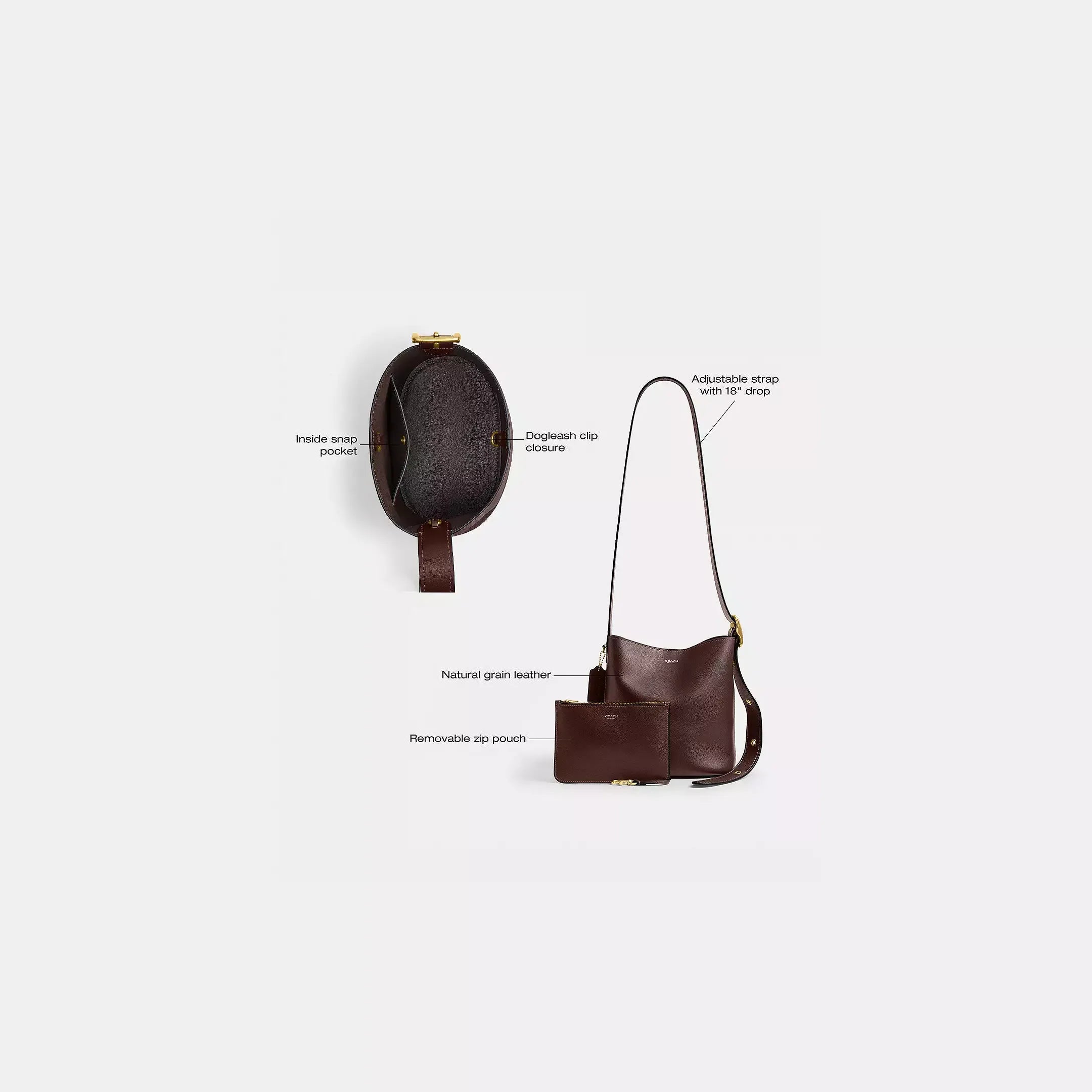 Coach Bleecker Bucket Bag 21
