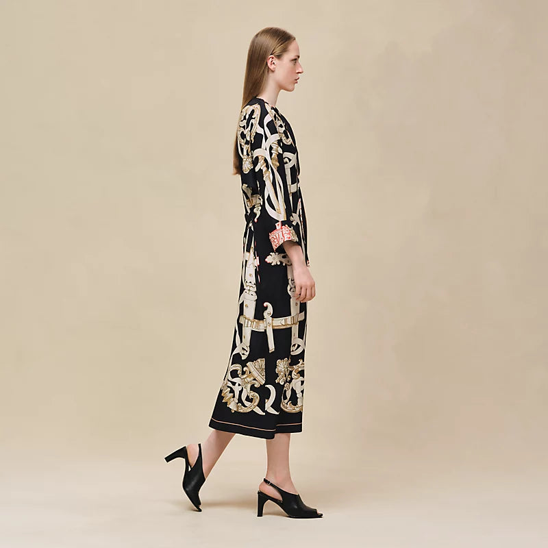 Hermès "Ferronnerie Remix" caftan
