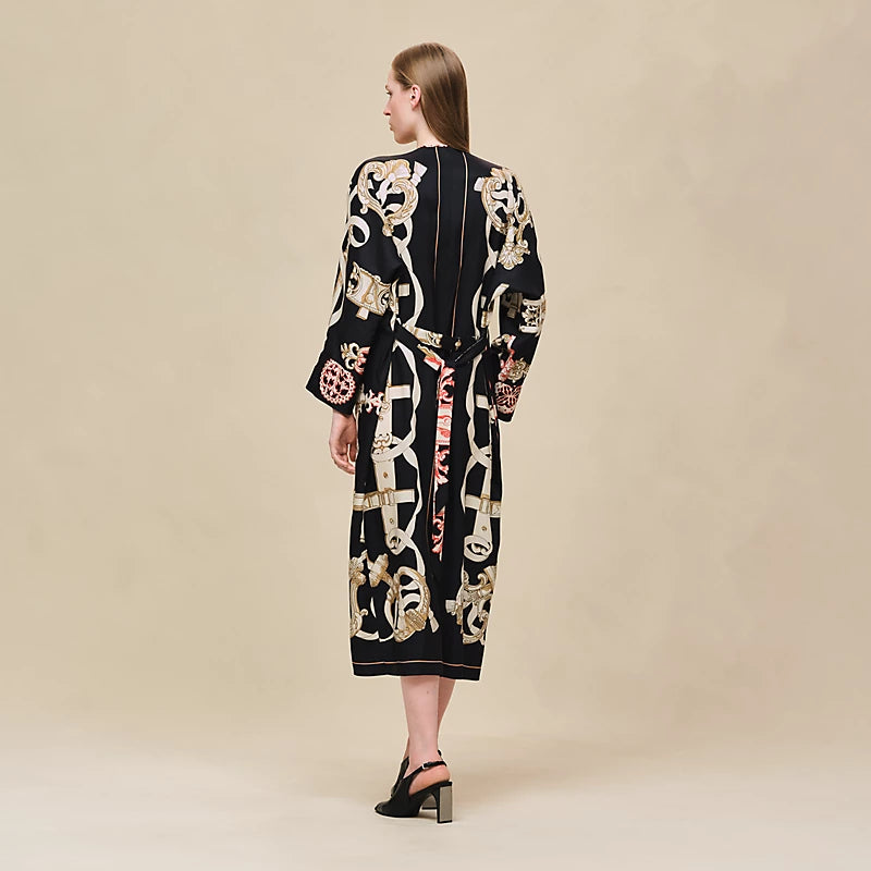 Hermès "Ferronnerie Remix" caftan