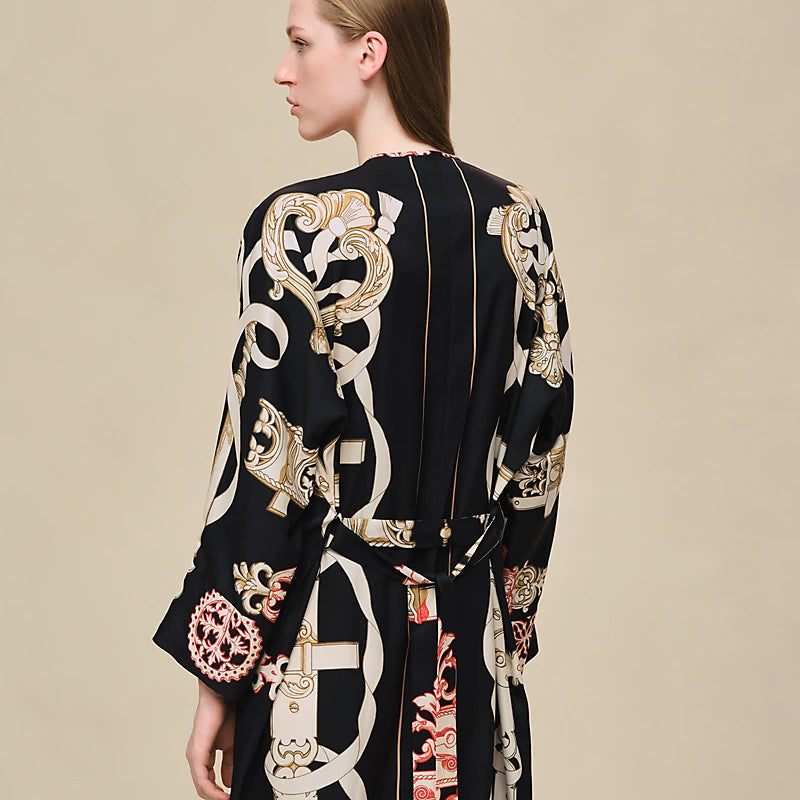 Hermès "Ferronnerie Remix" caftan