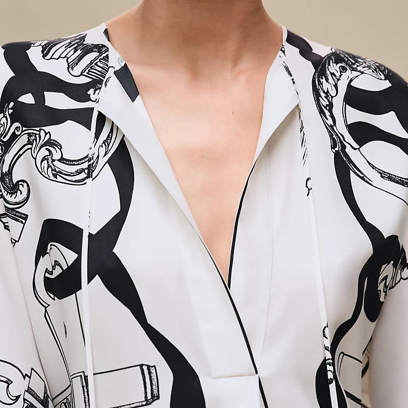 Hermès "Ferronnerie Remix" caftan