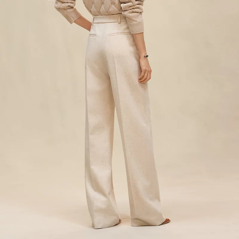 Hermès High-waisted pants