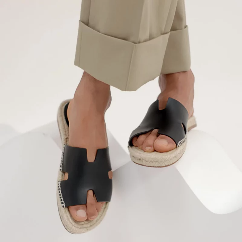 Hermès Antigua espadrille