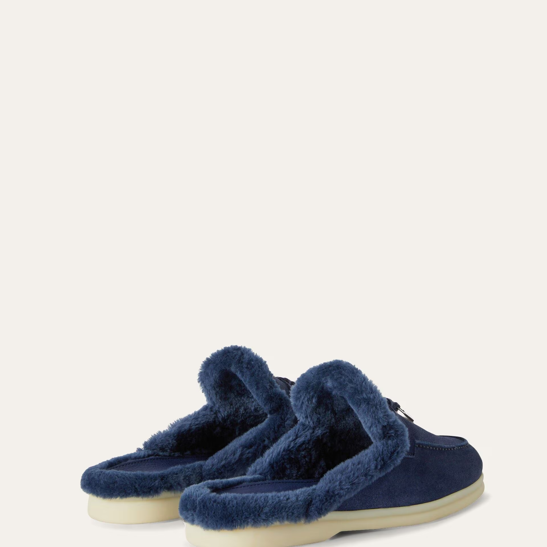 Loro Piana Charms Walk Babouche Loafer in Suede