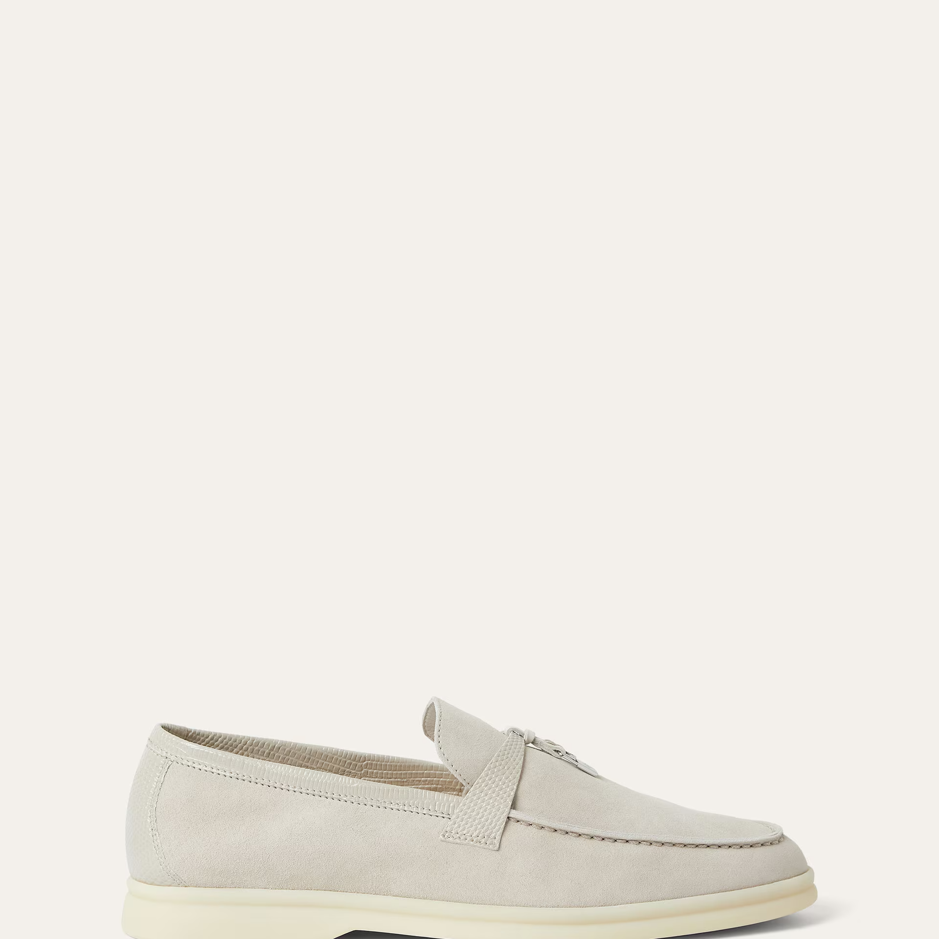 Loro Piana Summer Charms Walk Loafer in Suede