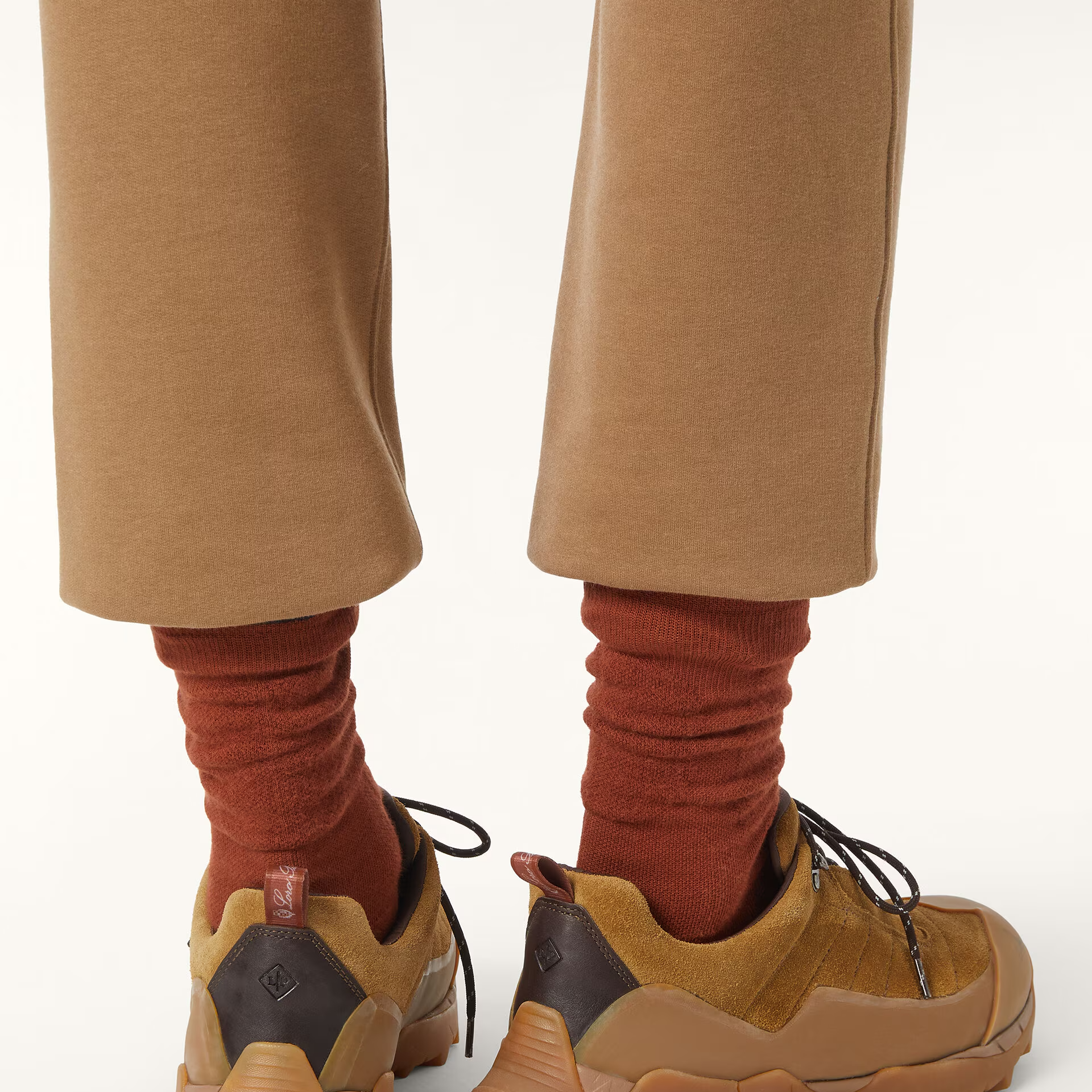 Loro Piana Katharina Sneaker in Suede Calf Split