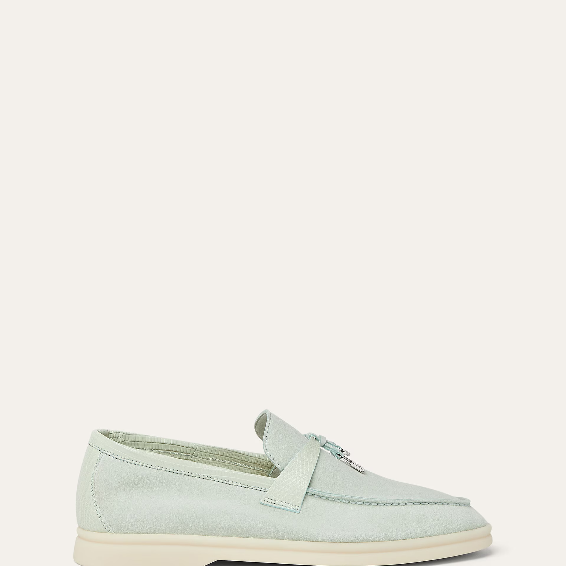 Loro Piana Summer Charms Walk Loafer in Suede