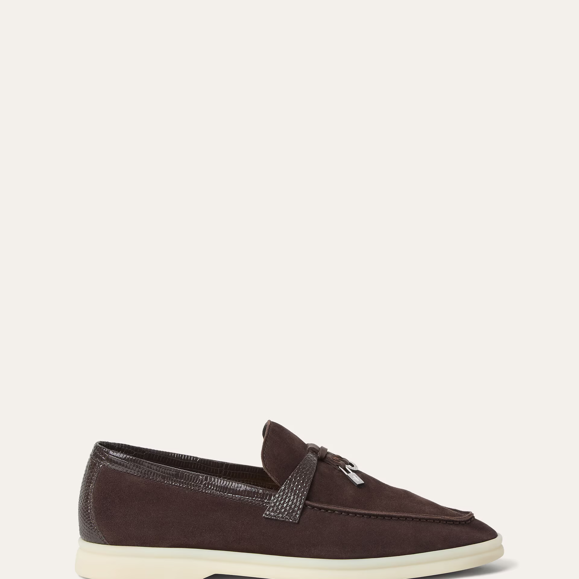 Loro Piana Summer Charms Walk Loafer in Suede