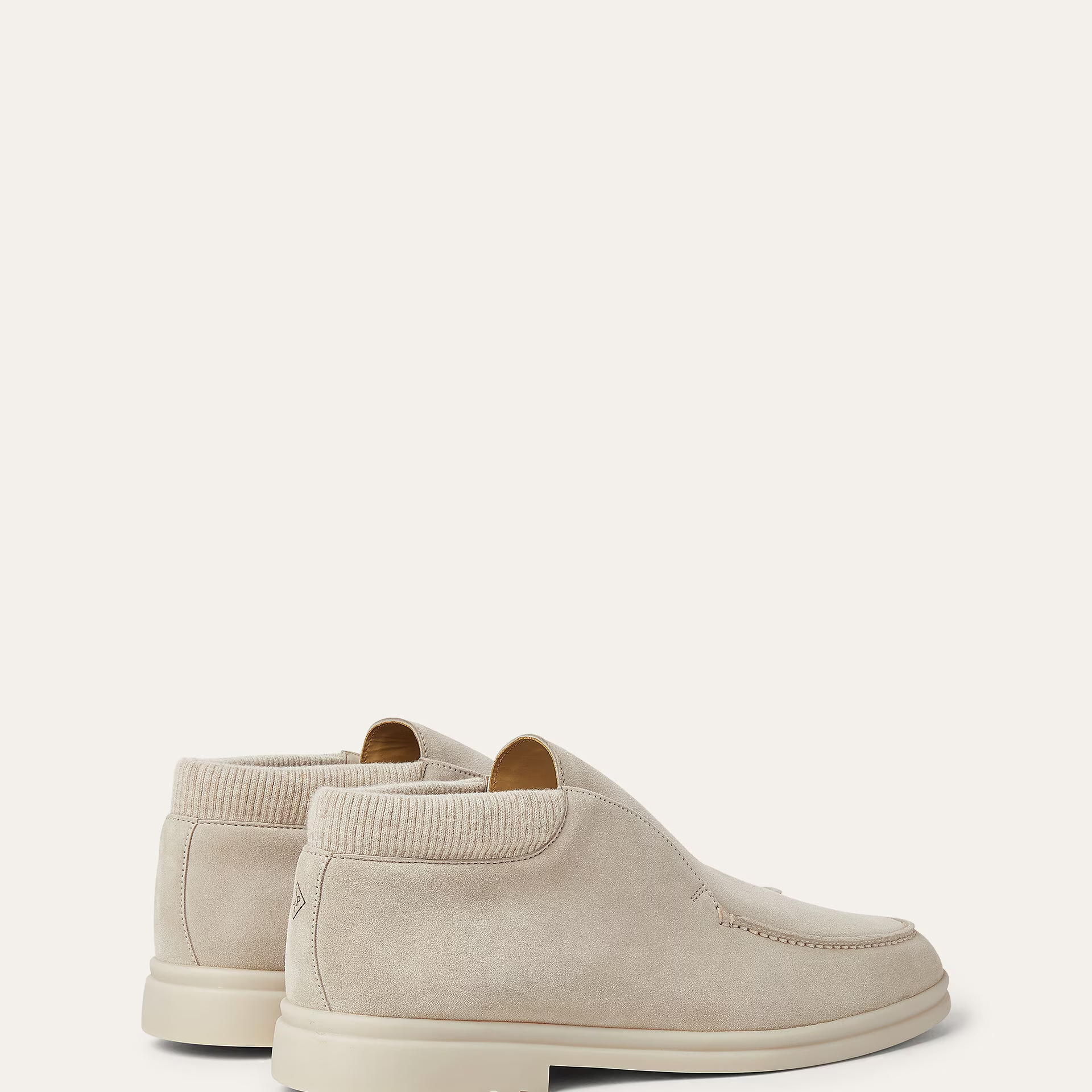 Loro Piana Open Wintery Walk Ankle Boot in Suede