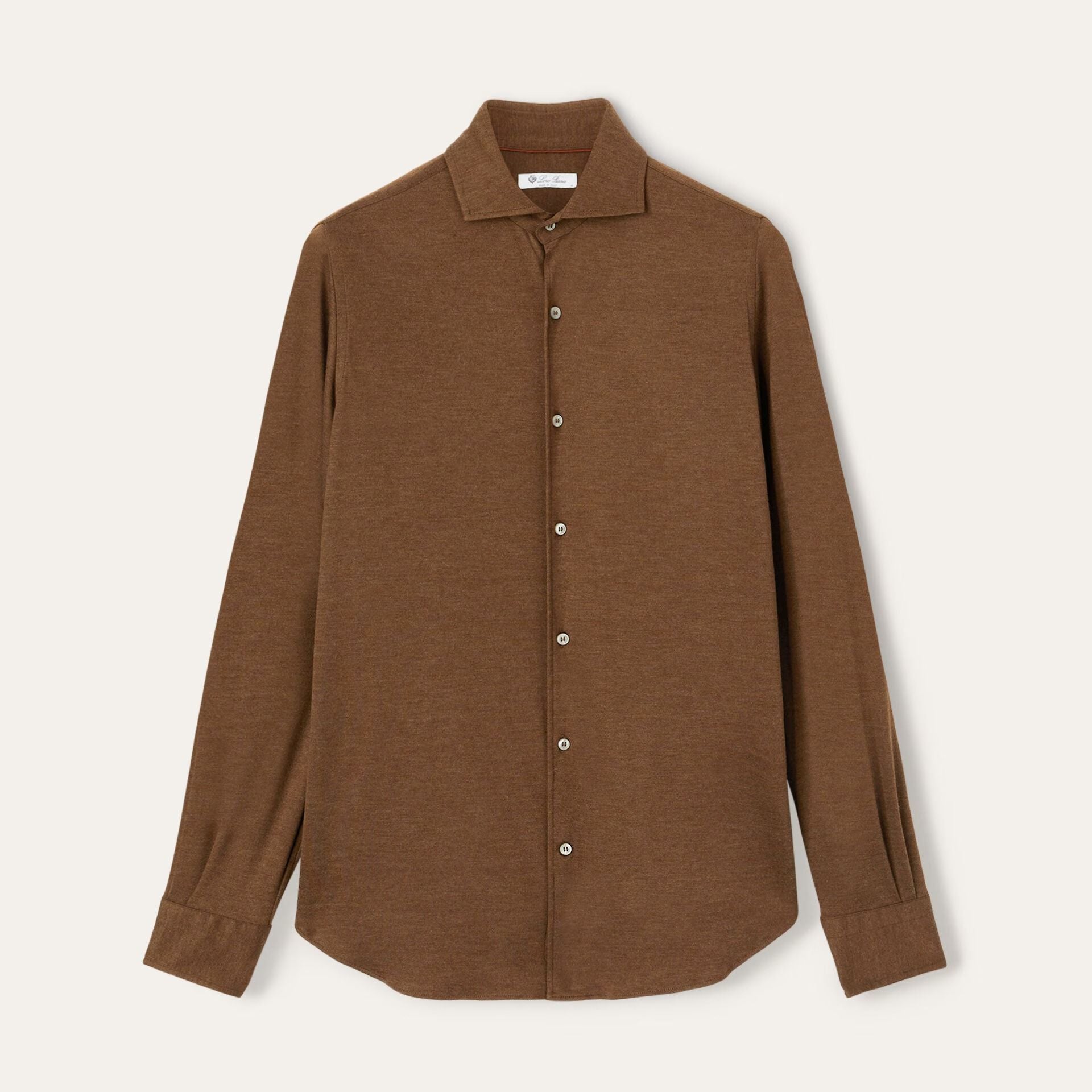 Loro Piana Andrew Shirt in Cashmere, Silk