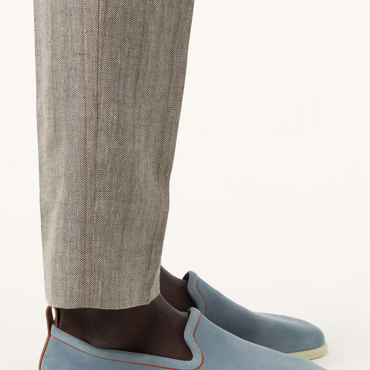 Loro Piana Venice Walk Loafer in Suede