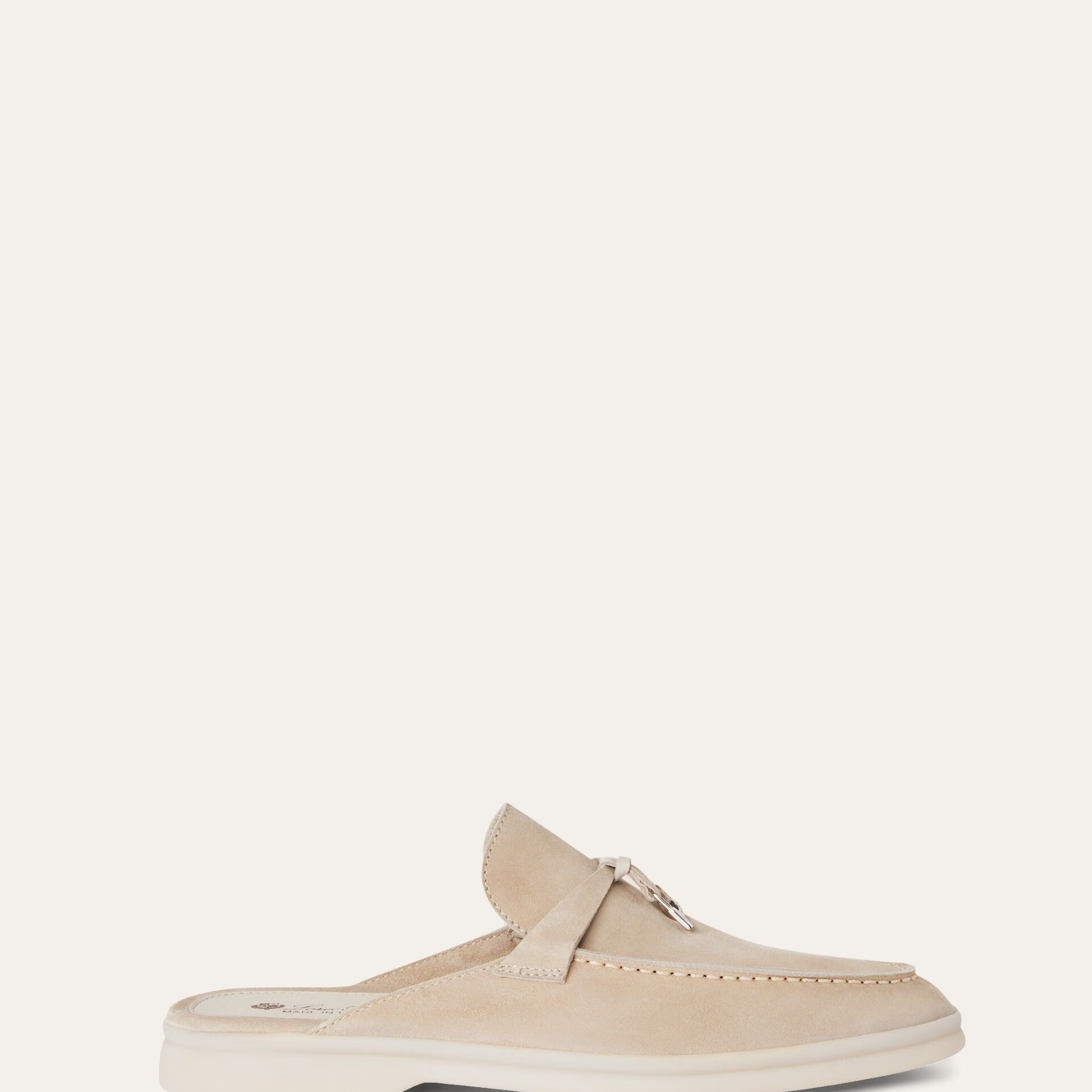 Loro Piana Charms Walk Babouche Loafer in Suede