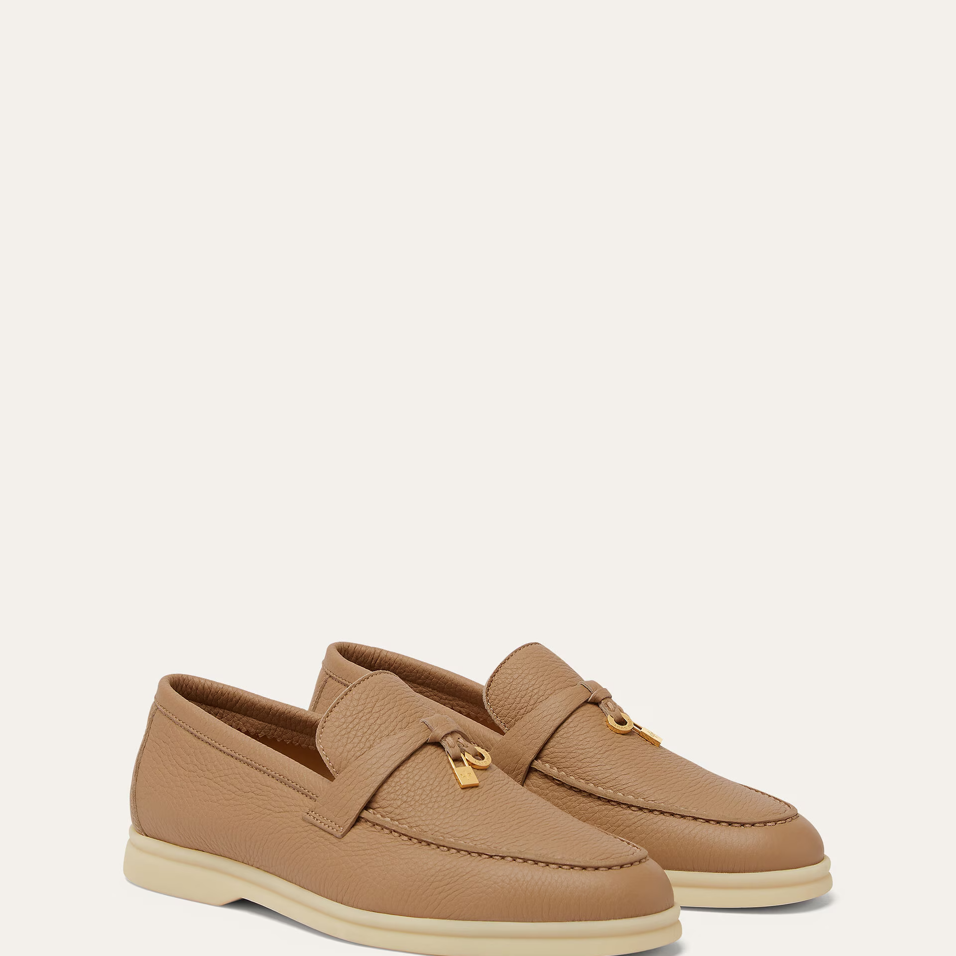 Loro Piana Summer Charms Walk Loafer in Deerskin