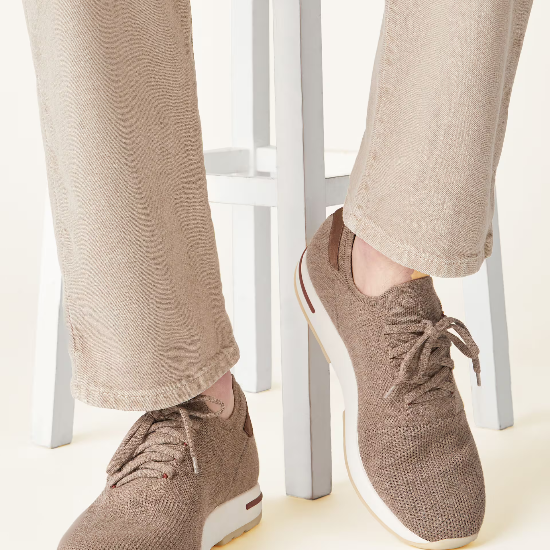 Loro Piana 360 LP Flexy Walk Sneaker in Pecora Nera®