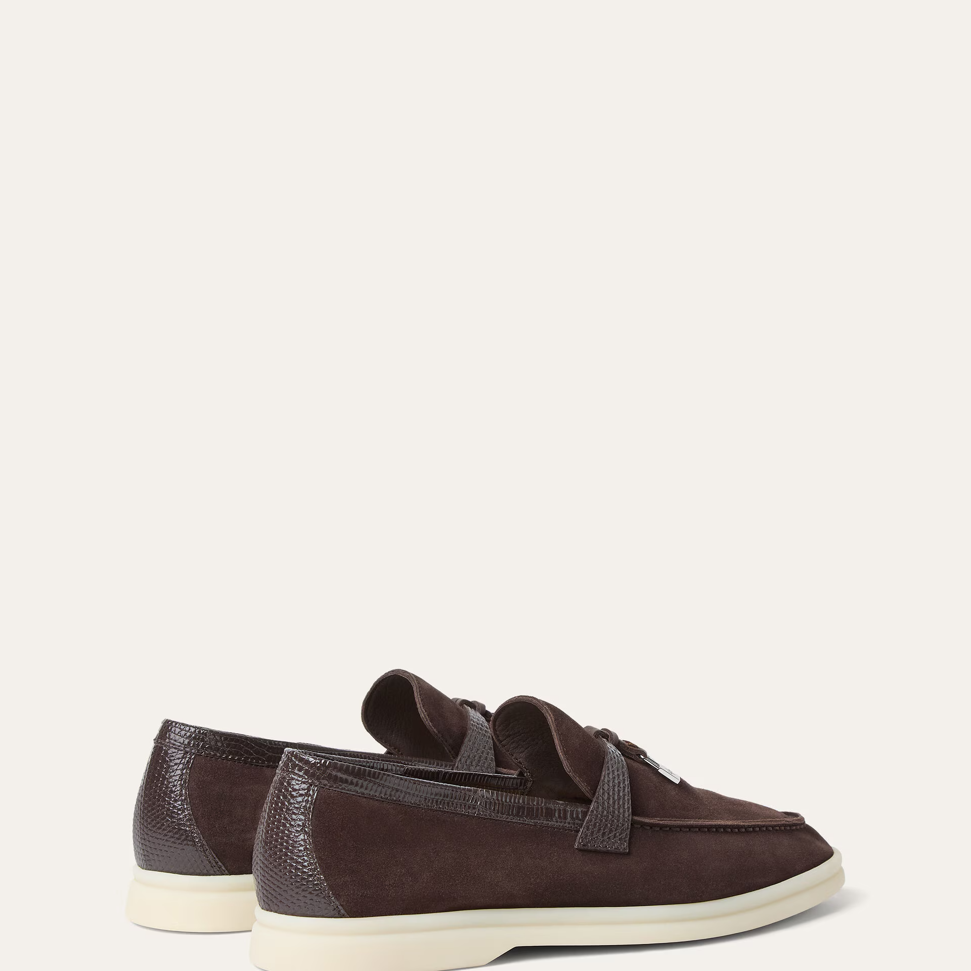 Loro Piana Summer Charms Walk Loafer in Suede