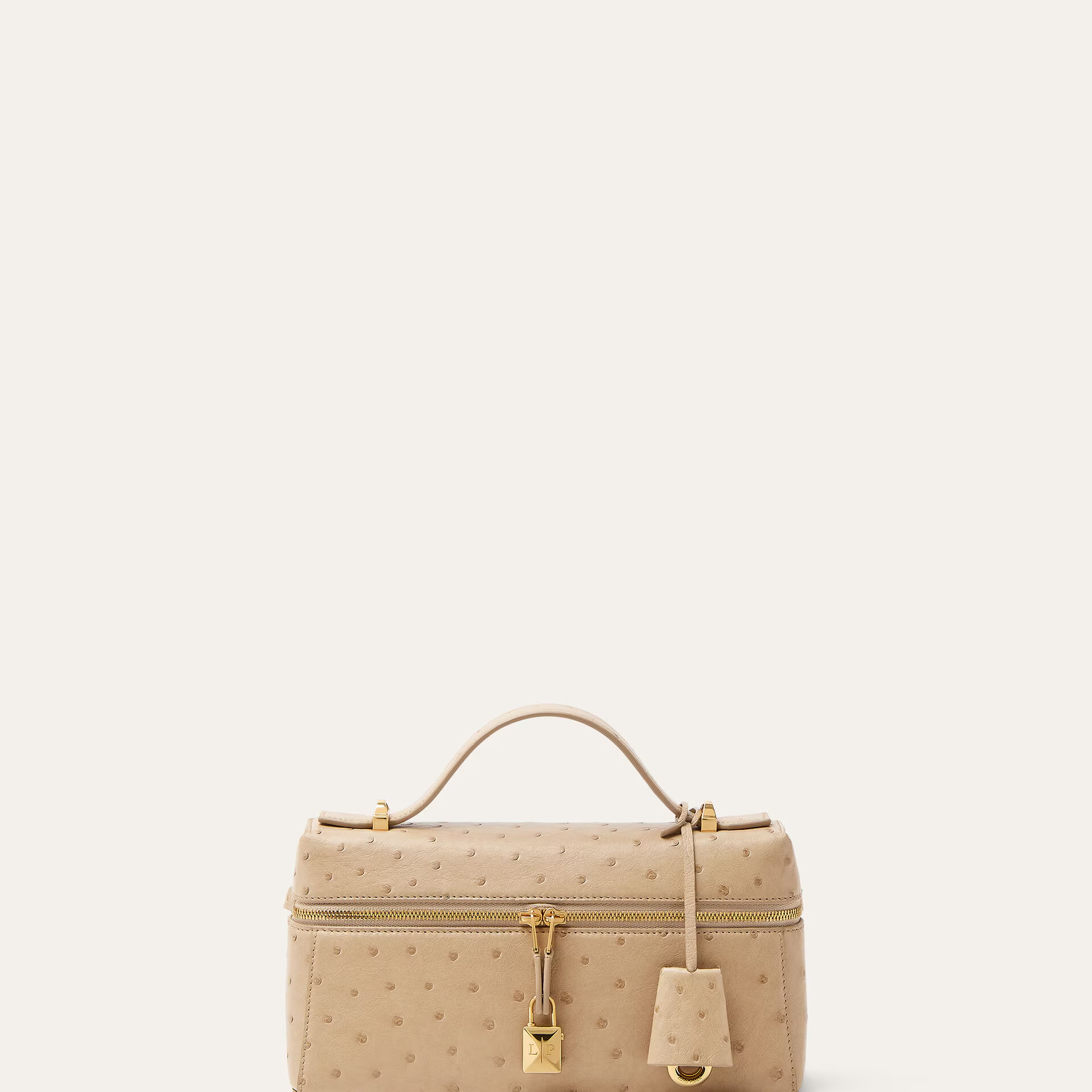 Loro Piana Extra Bag L23 in Ostrich Leather