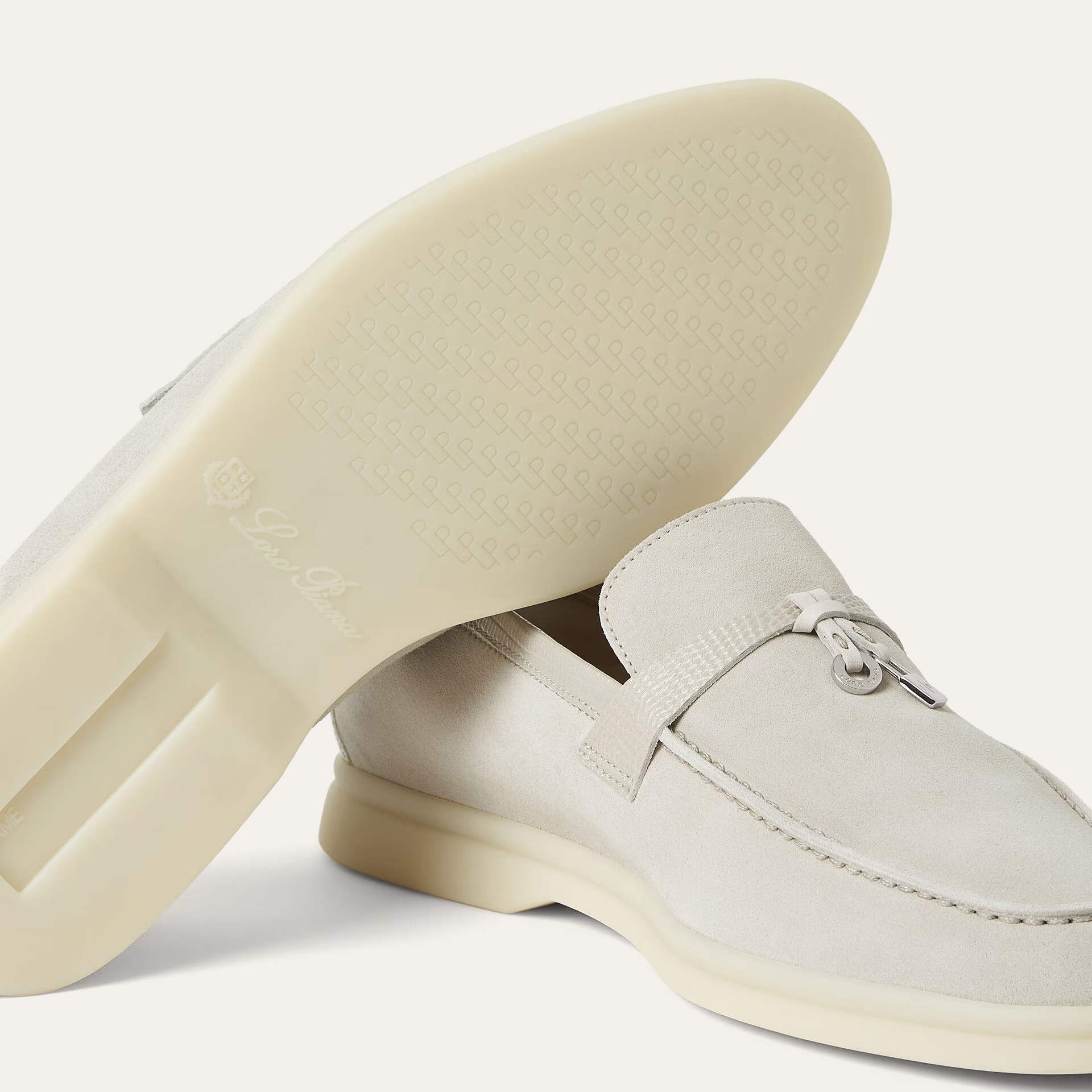 Loro Piana Summer Charms Walk Loafer in Suede