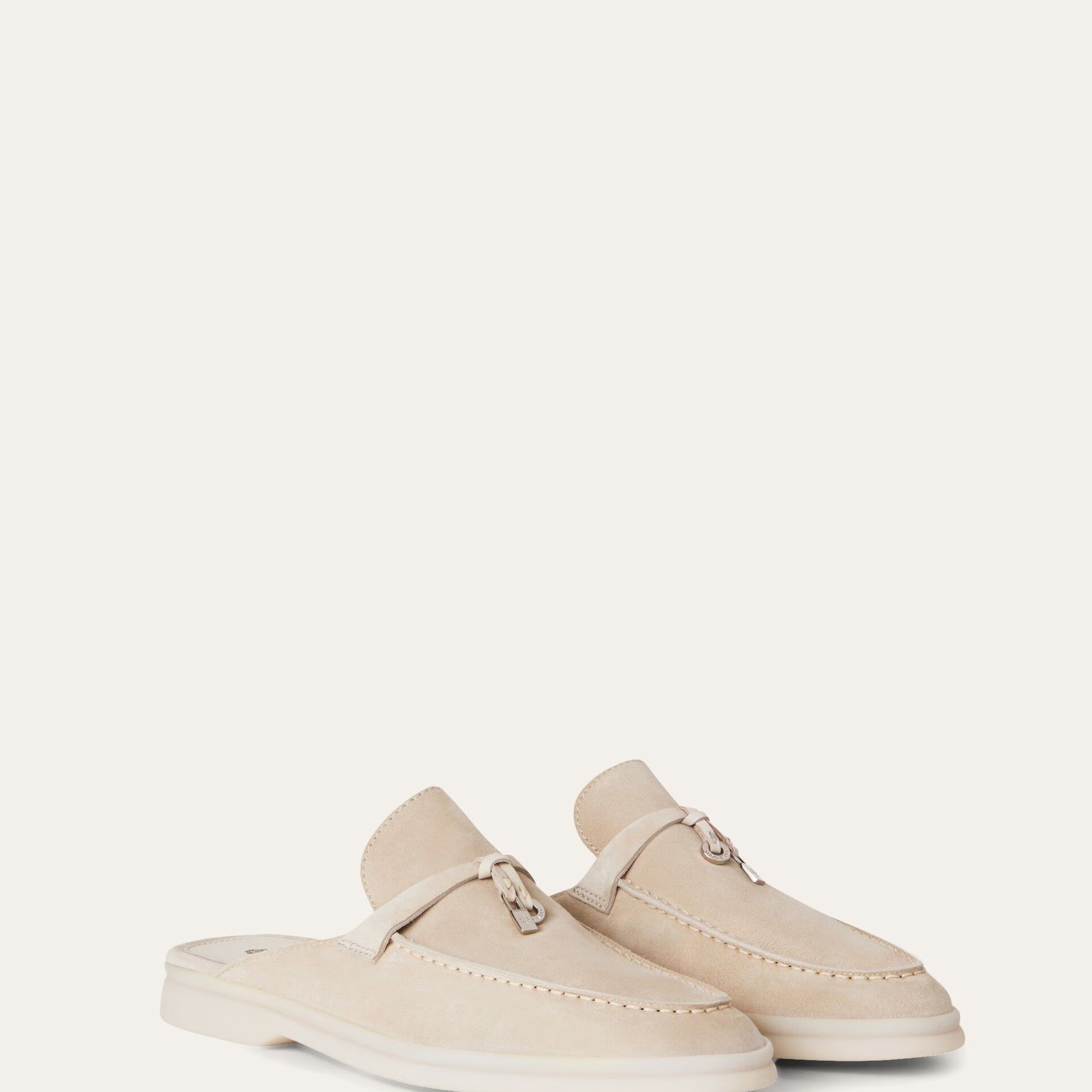 Loro Piana Charms Walk Babouche Loafer in Suede