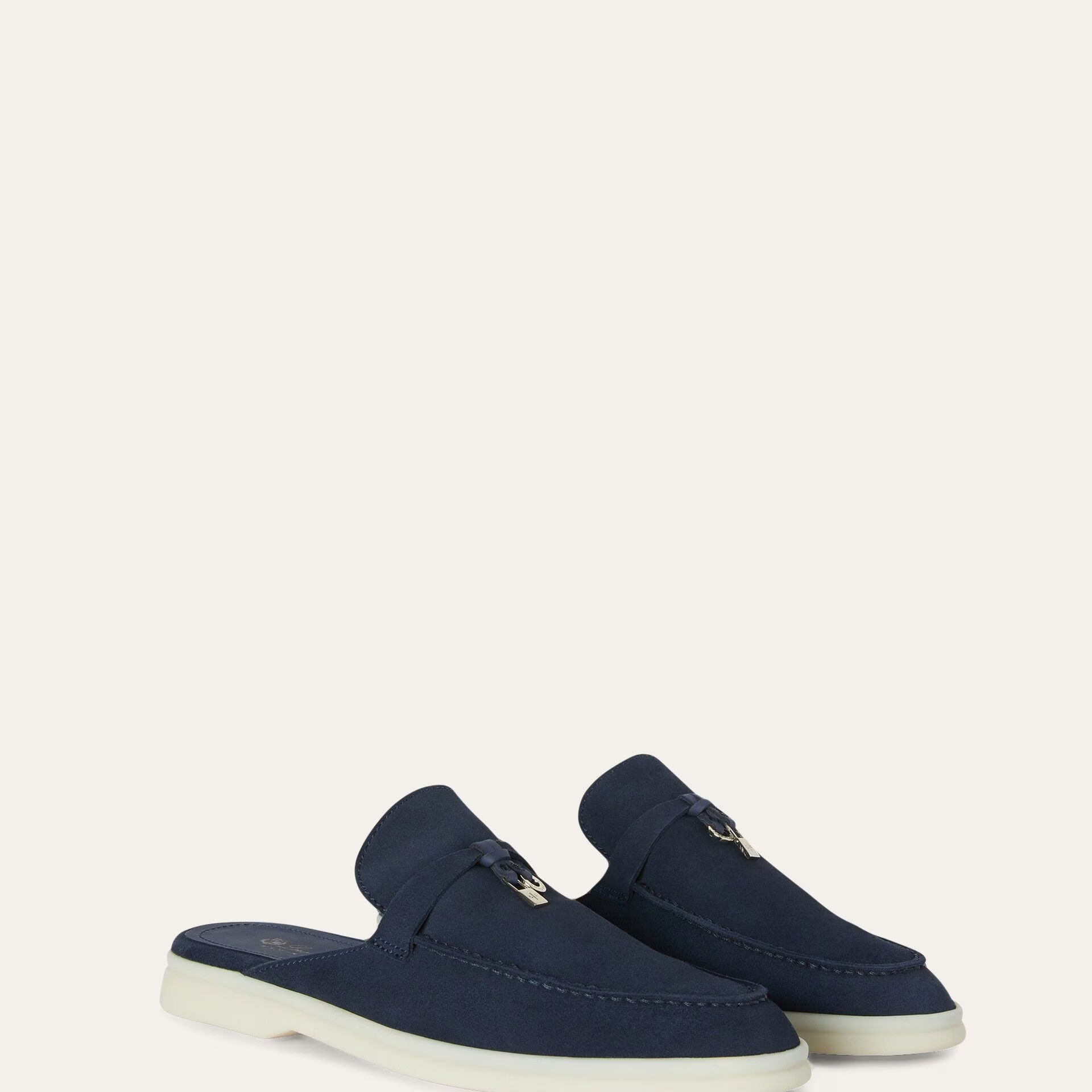Loro Piana Charms Walk Babouche Loafer in Suede