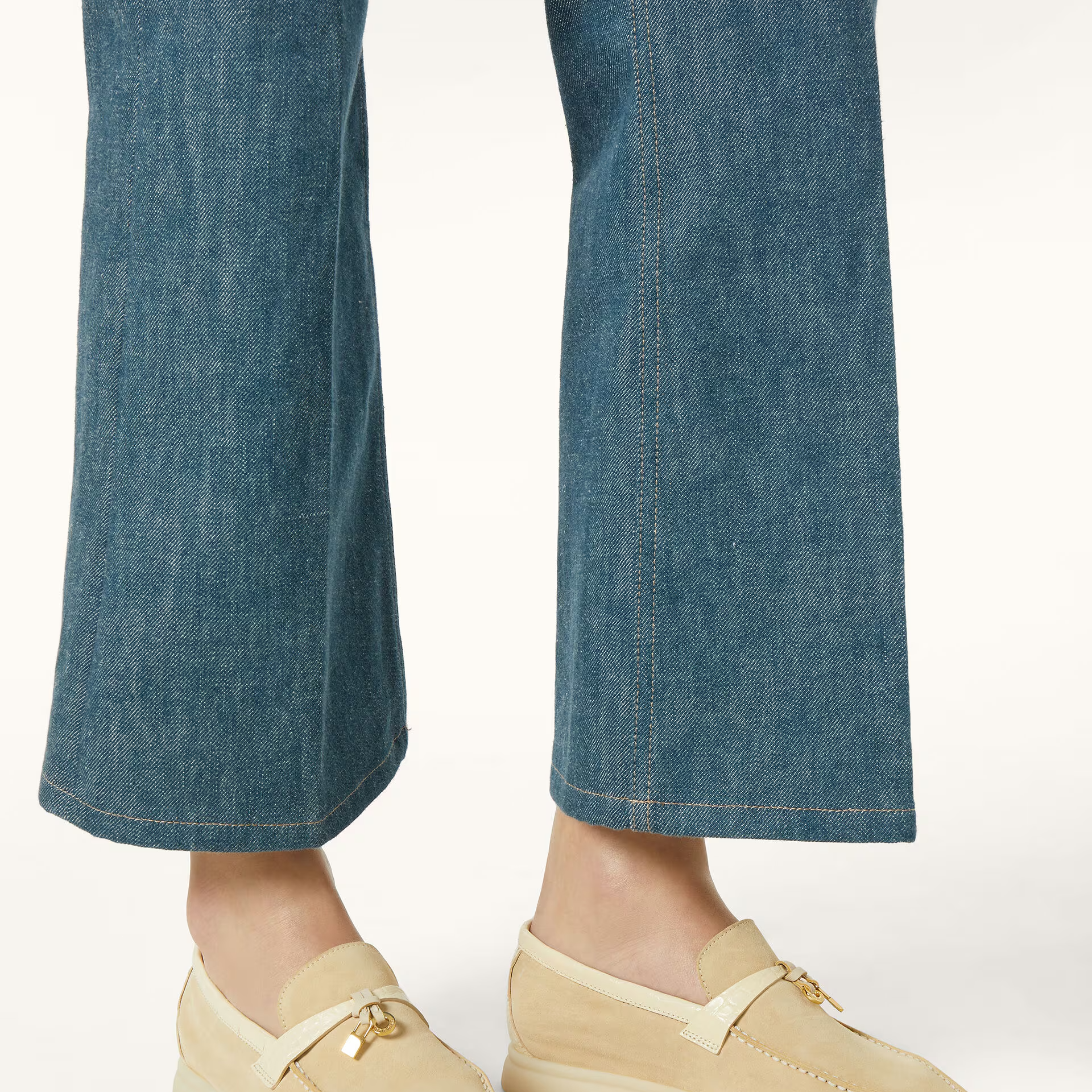 Loro Piana Summer Charms Walk Loafer in Suede
