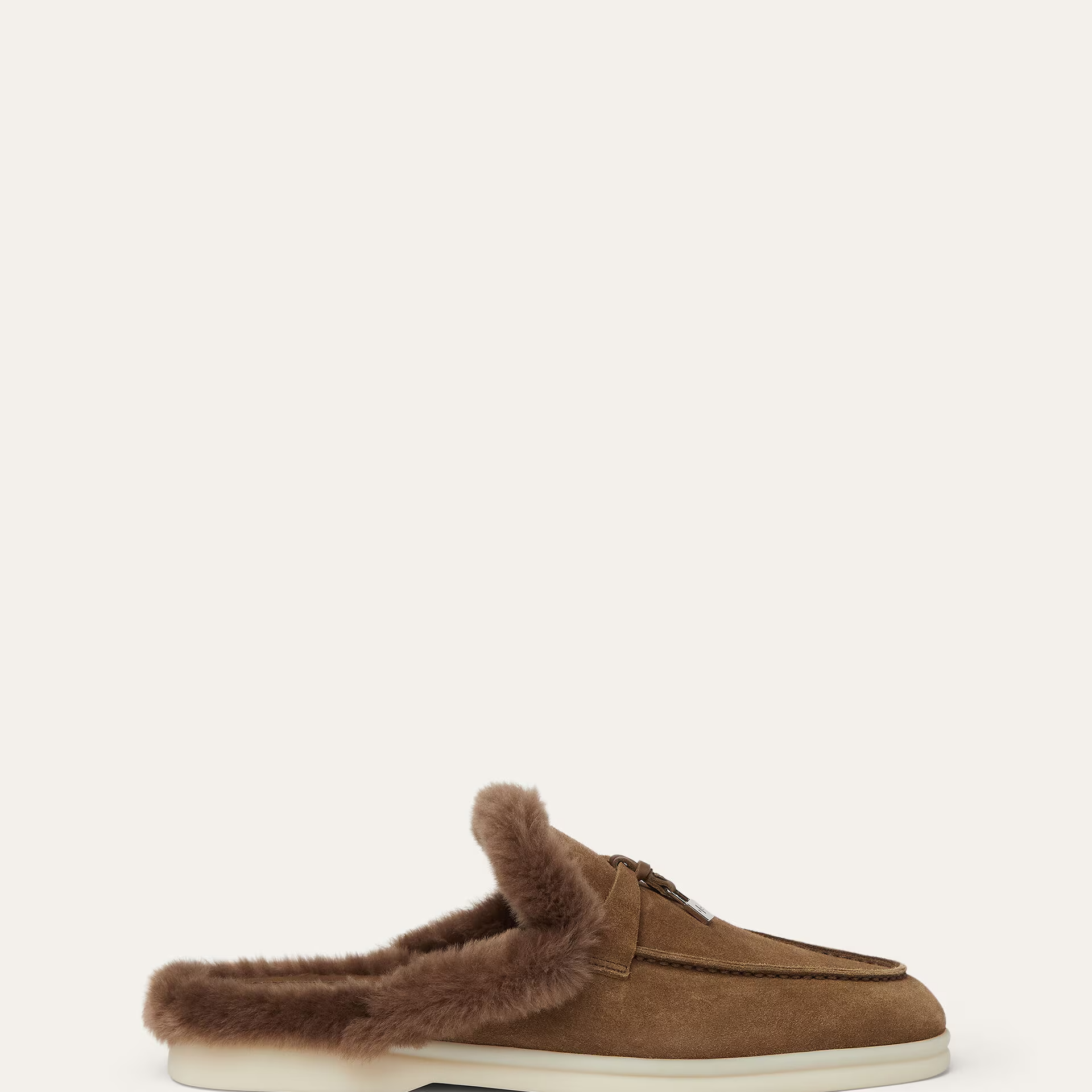 Loro Piana Charms Walk Babouche Loafer in Suede