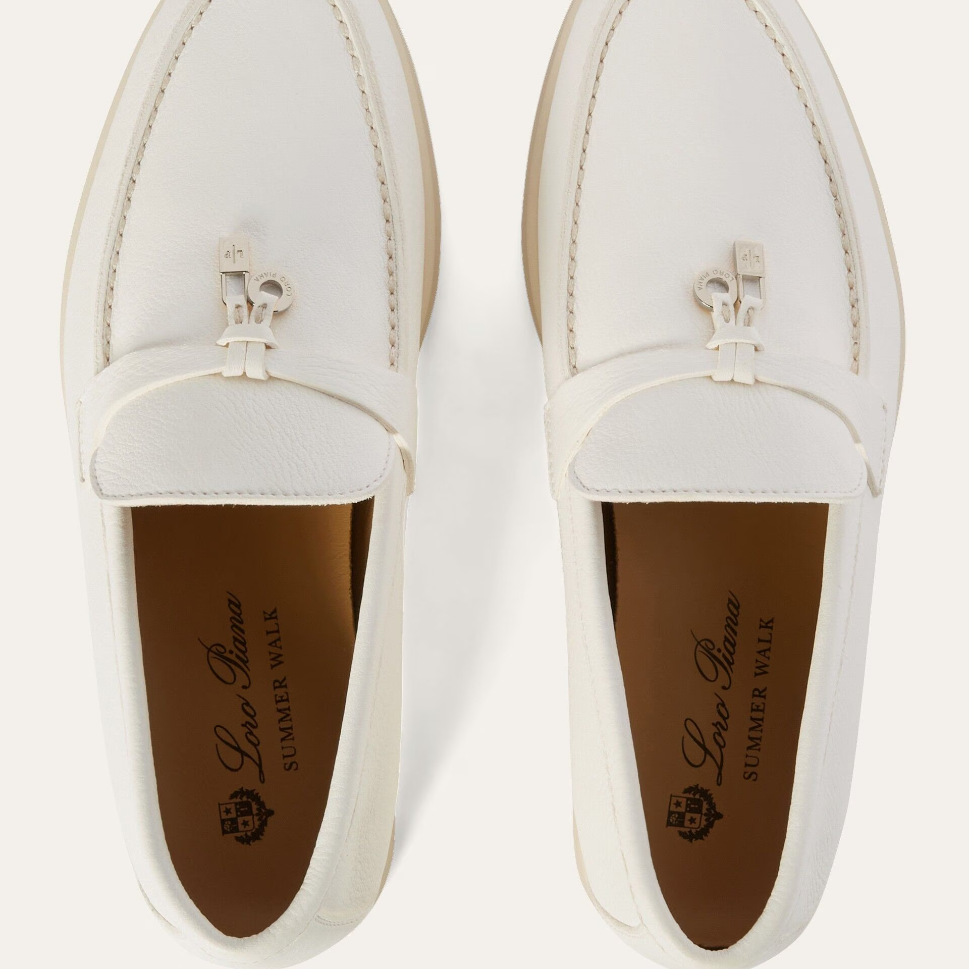 Loro Piana Summer Charms Walk Loafer in Deerskin