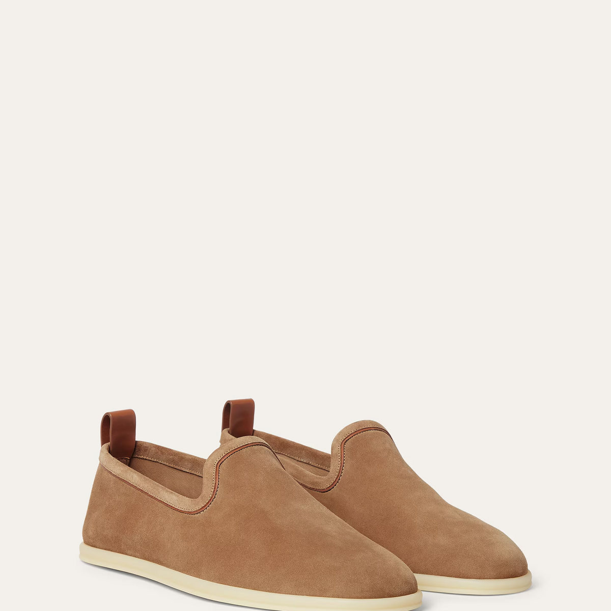 Loro Piana Venice Walk Loafer in Suede