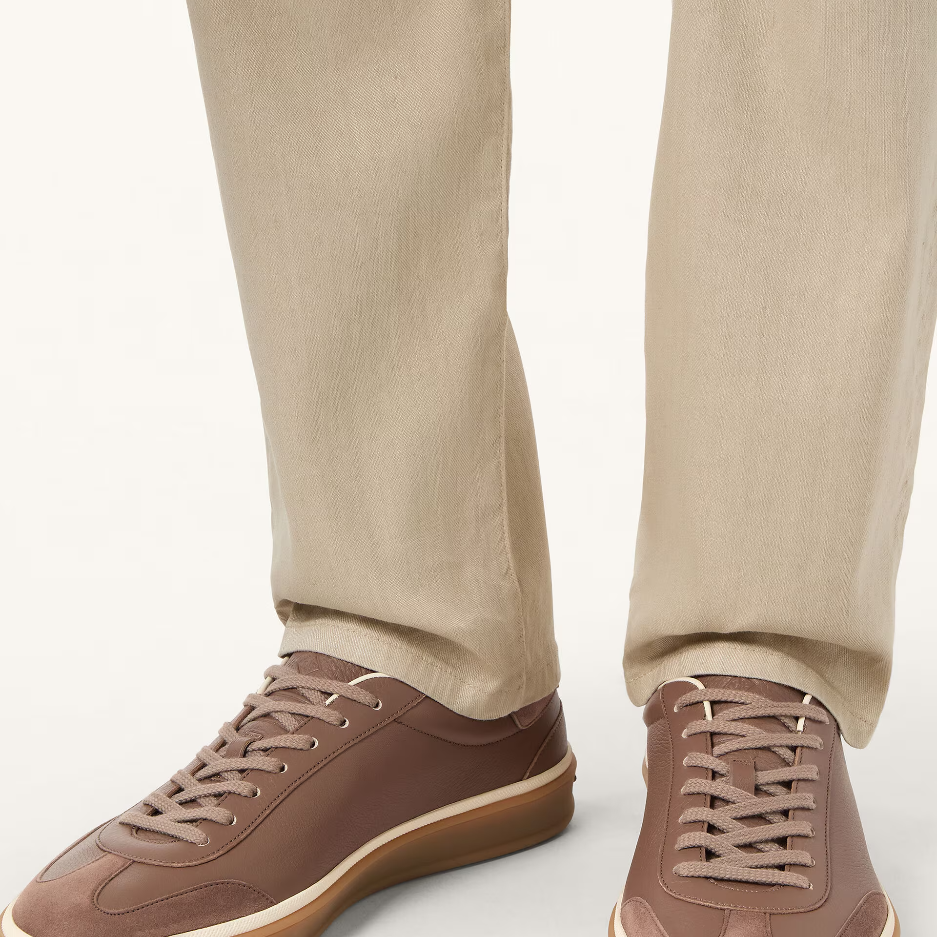 Loro Piana Tennis Walk Sneaker in Calfskin