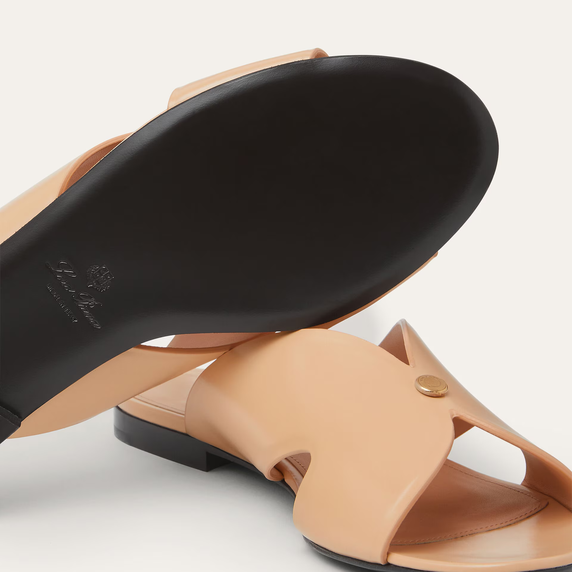 Loro Piana Vera Sandal in Calfskin