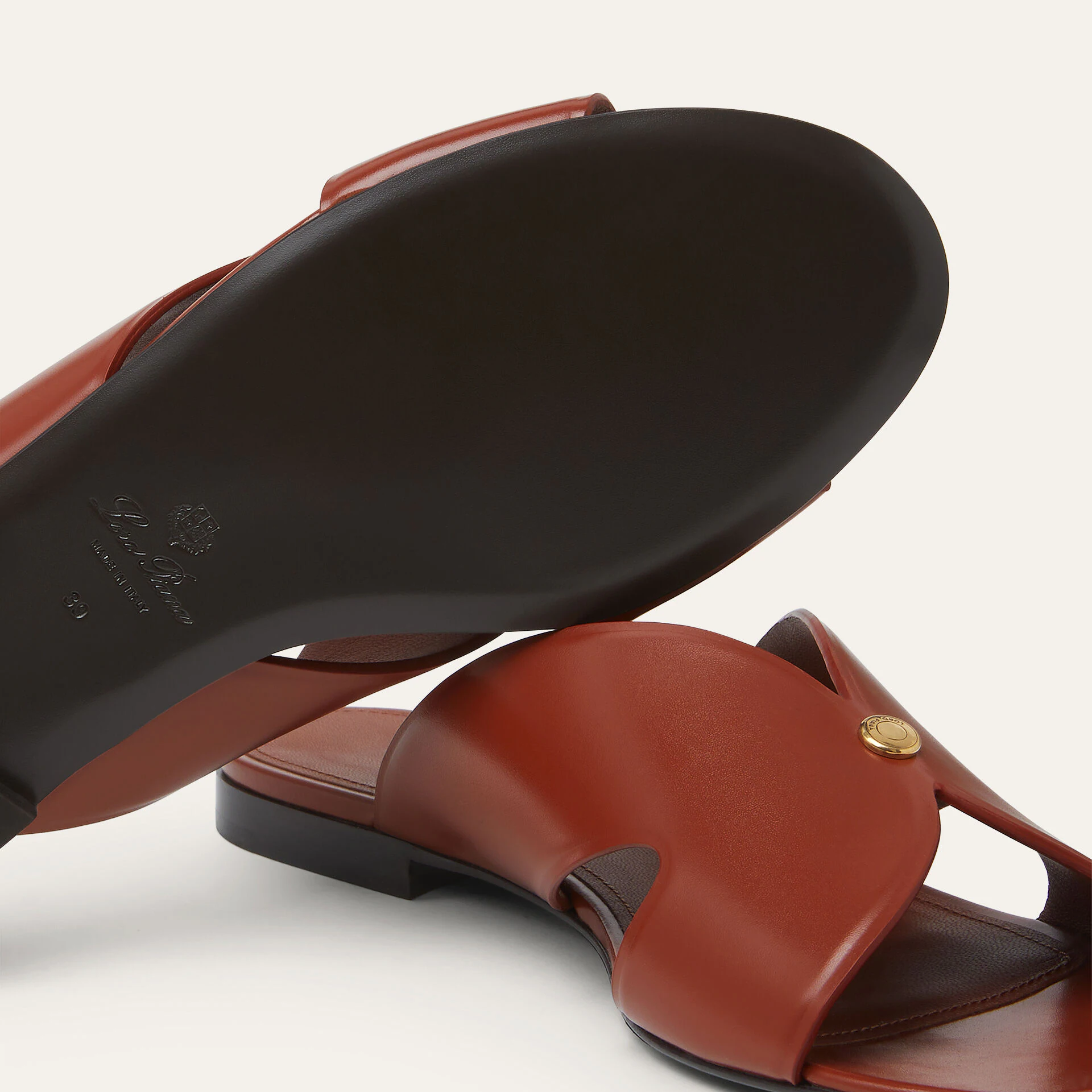 Loro Piana Vera Sandal in Calfskin