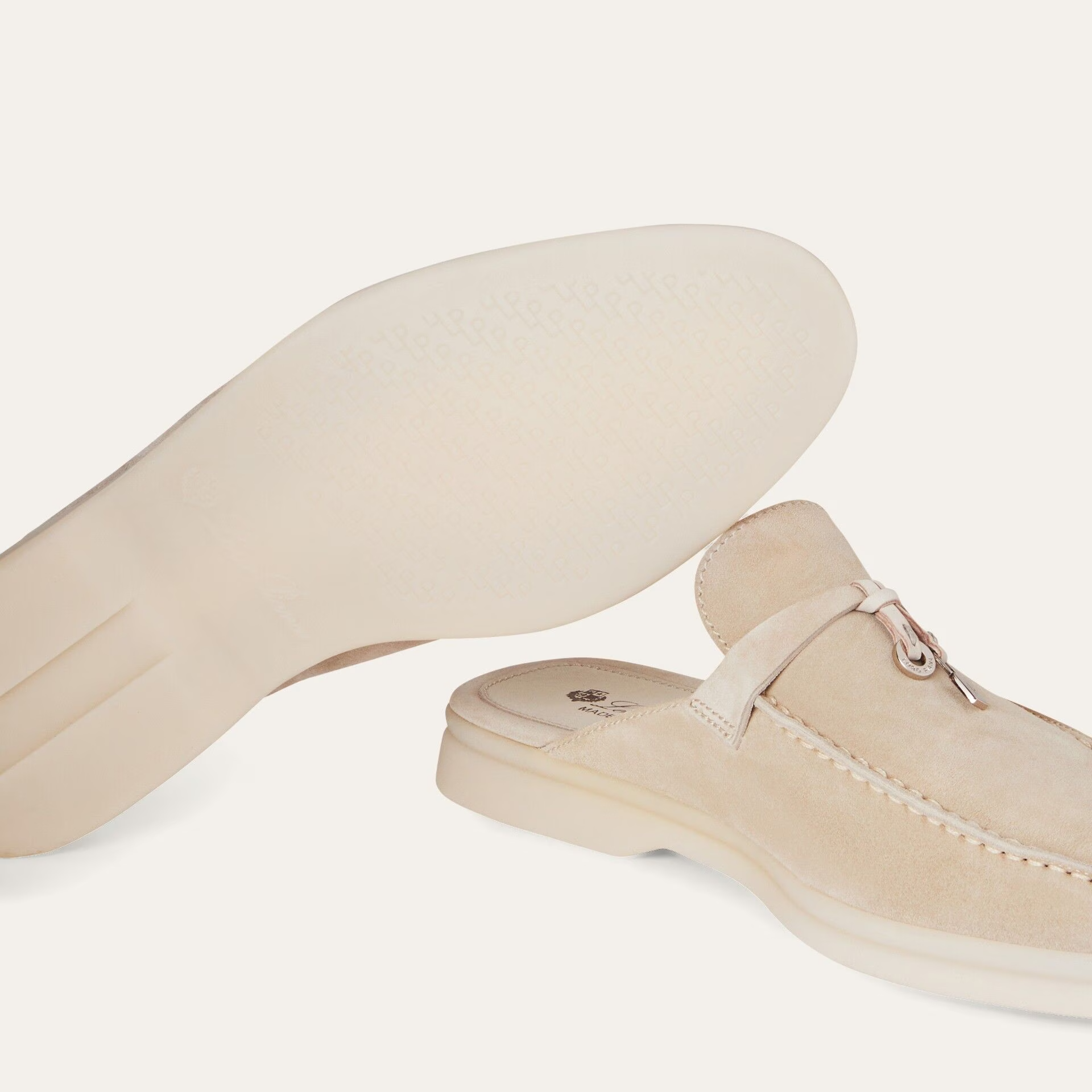 Loro Piana Charms Walk Babouche Loafer in Suede