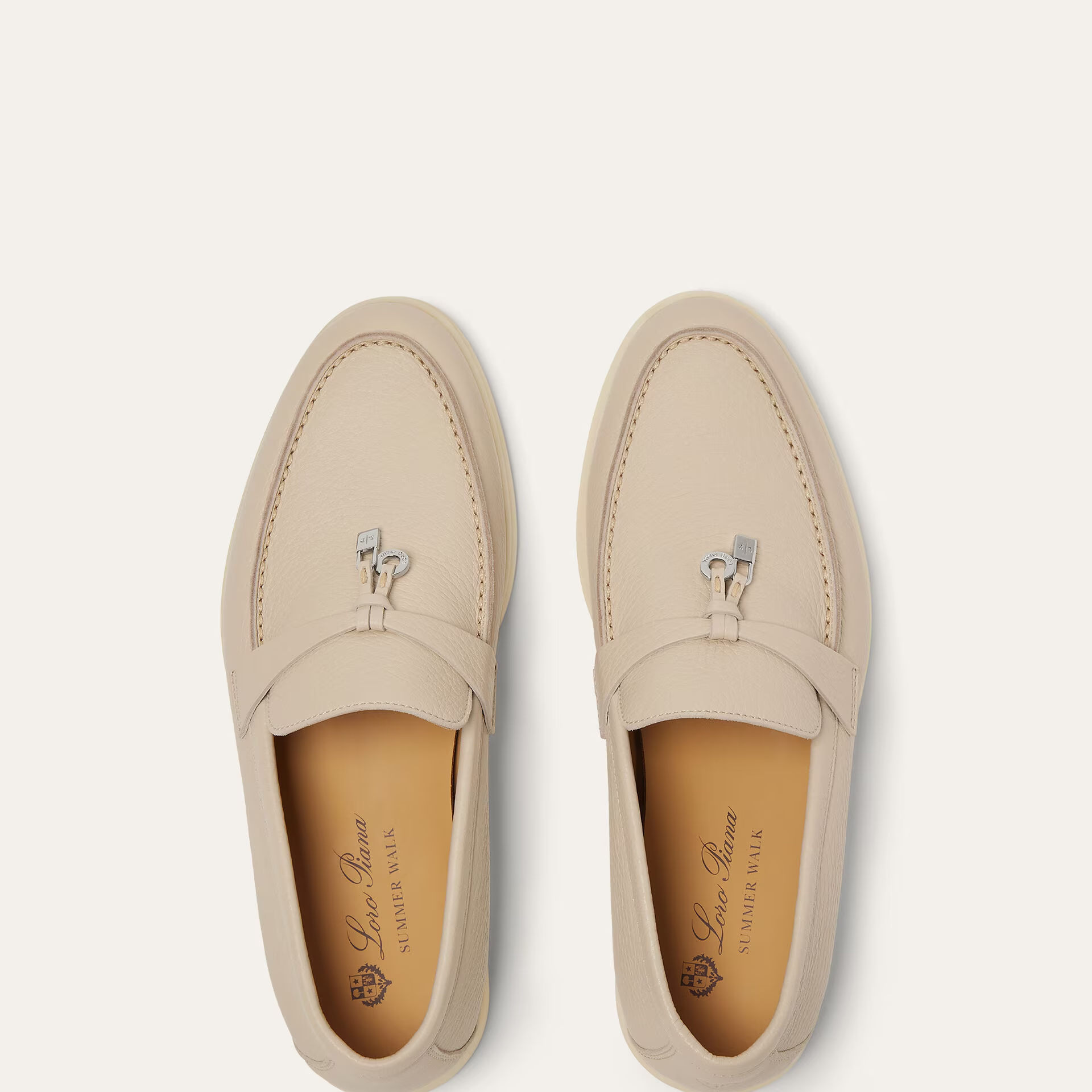 Loro Piana Summer Charms Walk Loafer in Deerskin